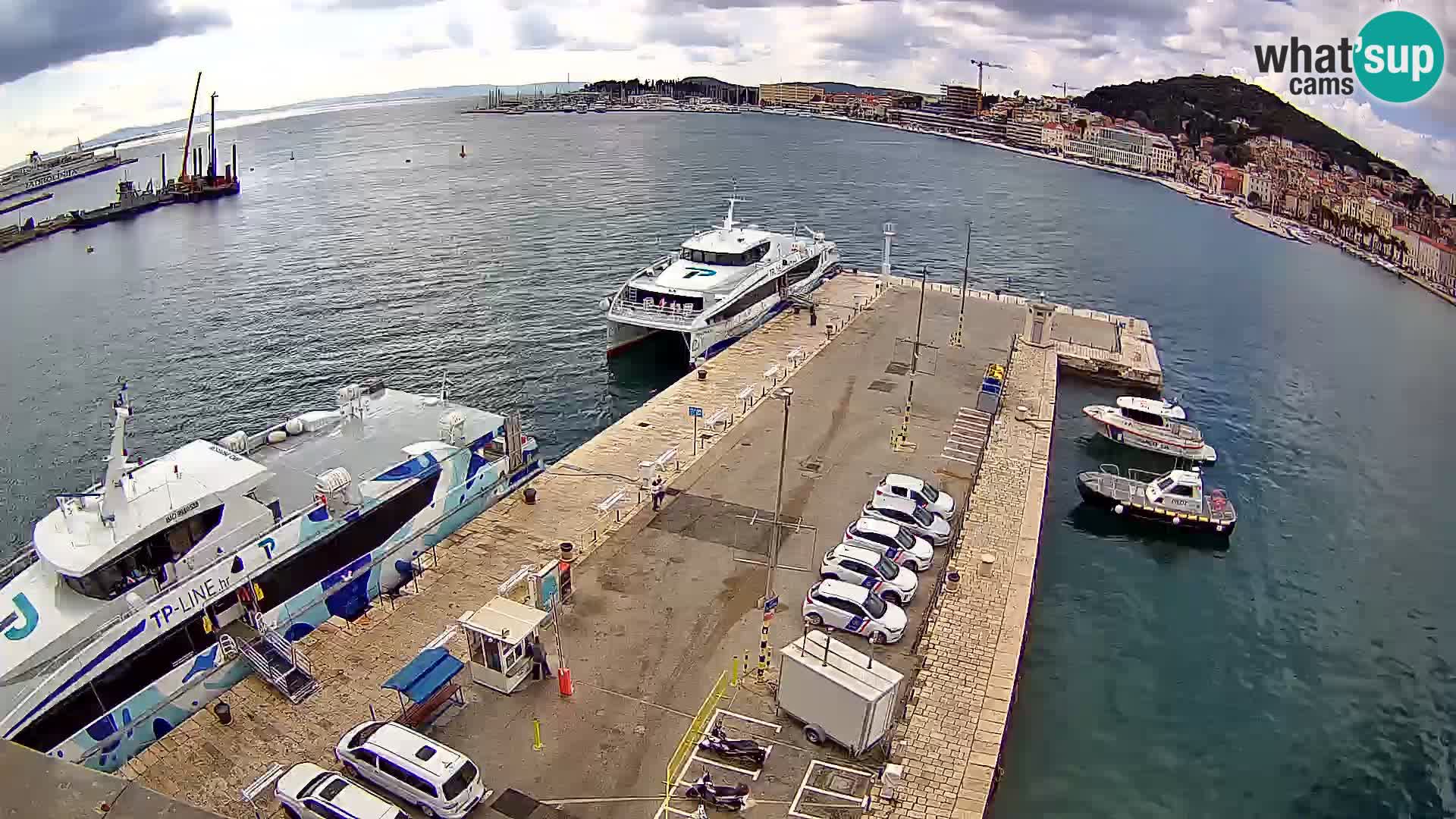 Split v živo panoramska kamera