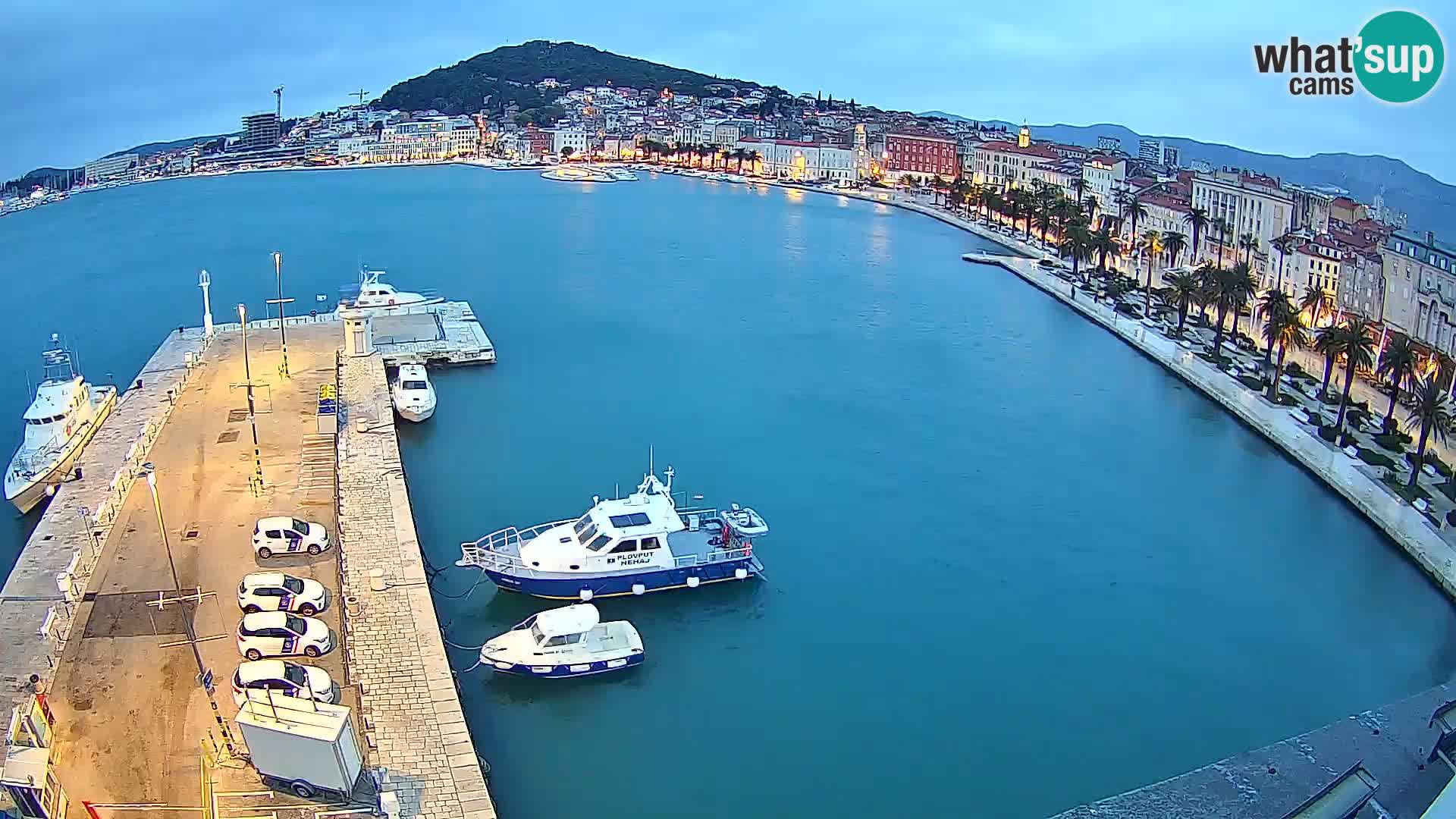 Webcam LIVE Split riva and port