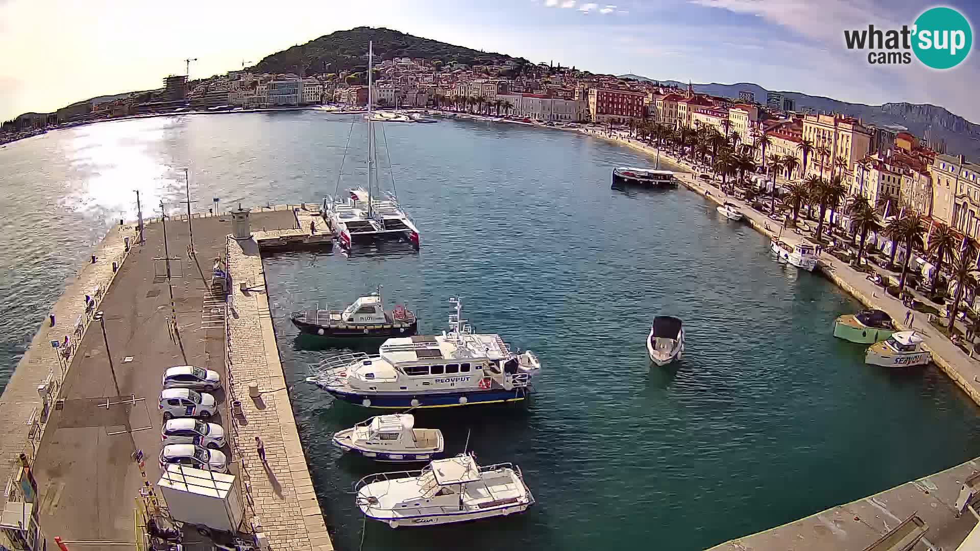Split Riva Live webcam panorama