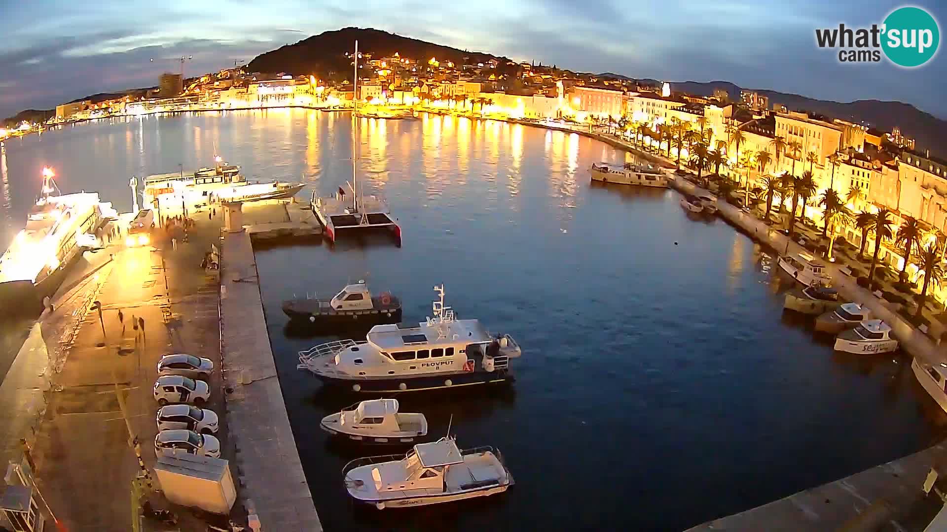 Split livecam panorama