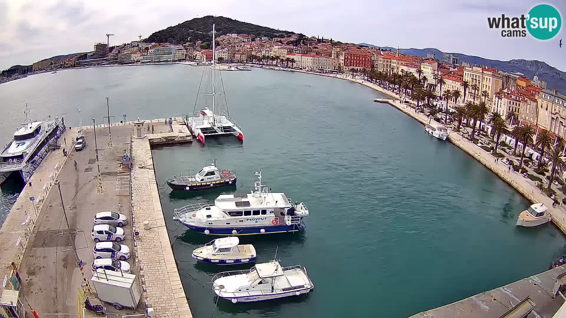Split Riva Live webcam panorama