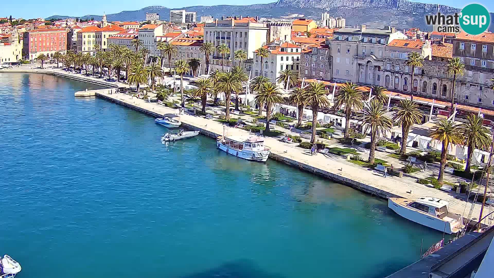 Split Riva Live webcam panorama
