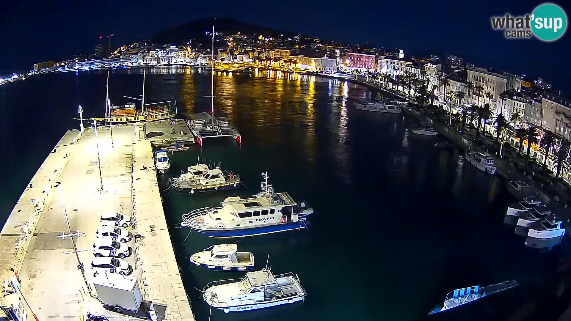 Split Riva Live webcam panorama