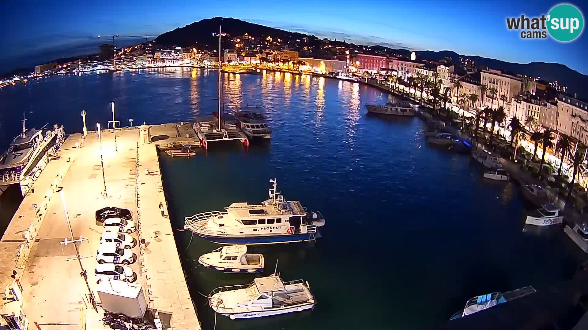 Split v živo panoramska kamera