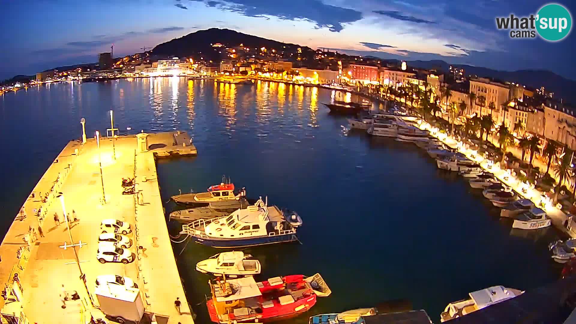 Split v živo panoramska kamera