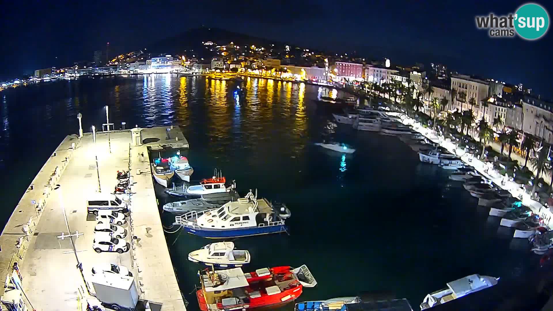 Split Riva Live webcam panorama