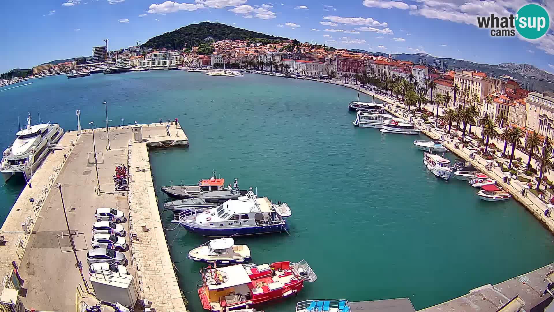 Split livecam panorama