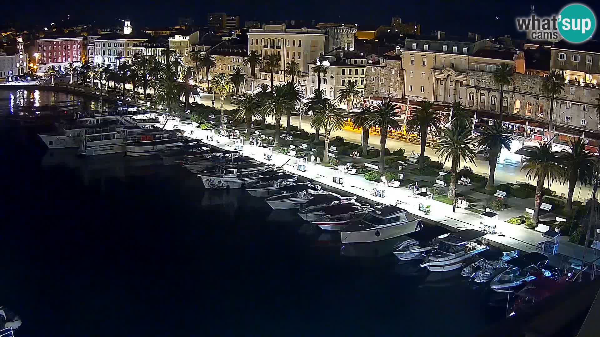 Split Riva Live webcam panorama