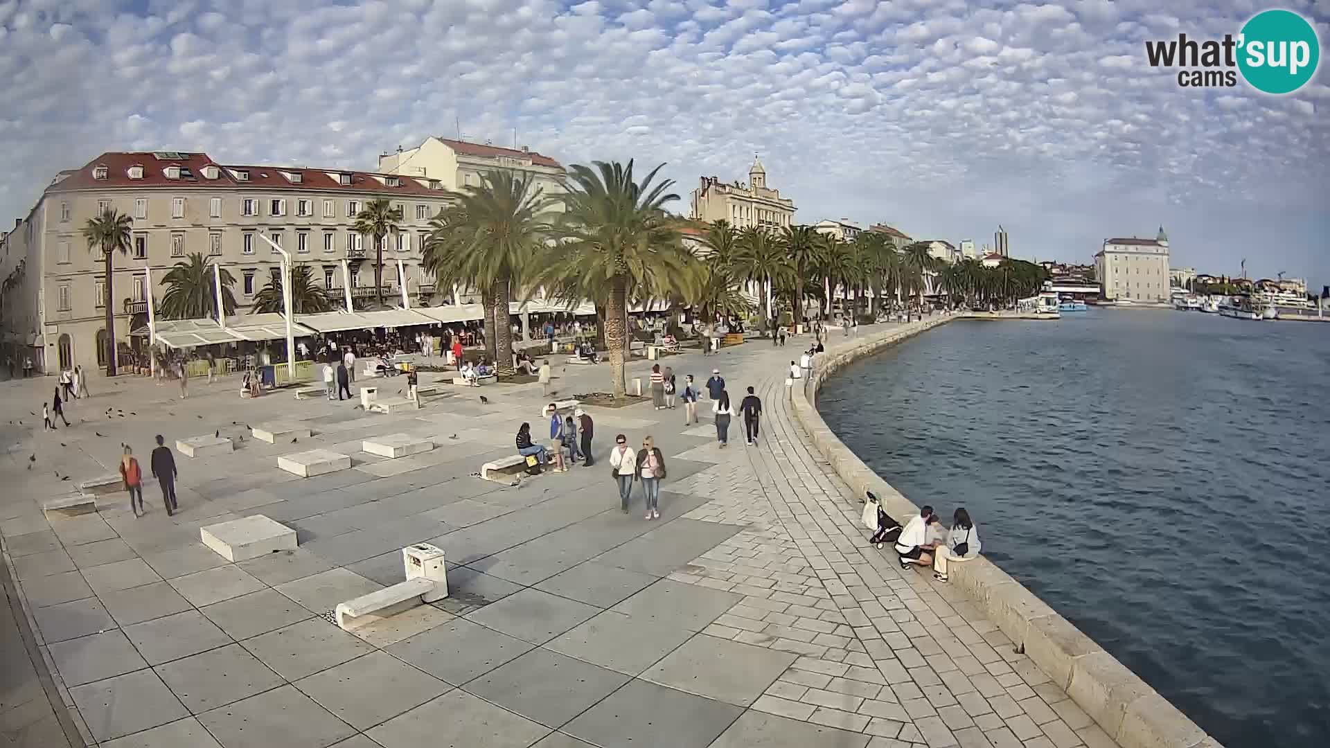 Webcam Split Riva – Prokurative | Plaza de la República