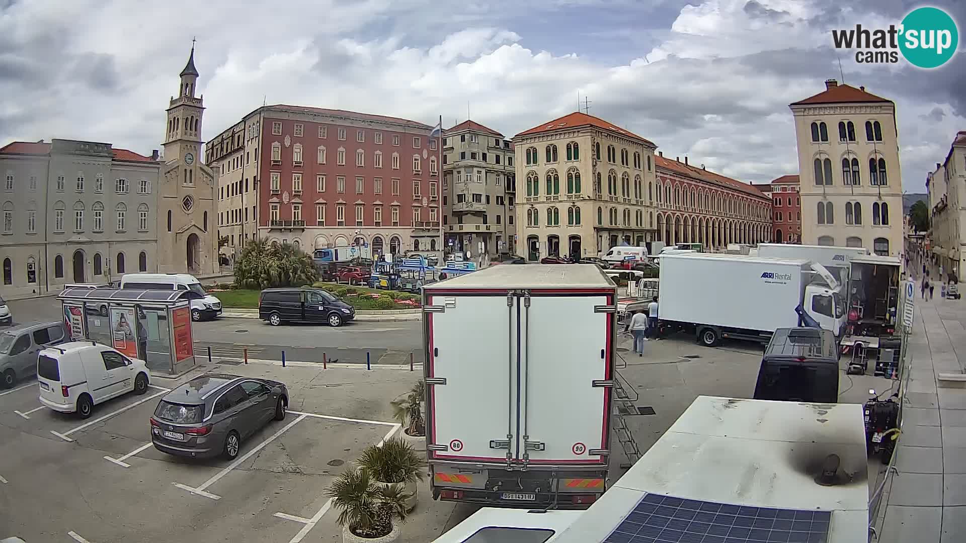 Webcam Split Riva – Prokurative | Plaza de la República