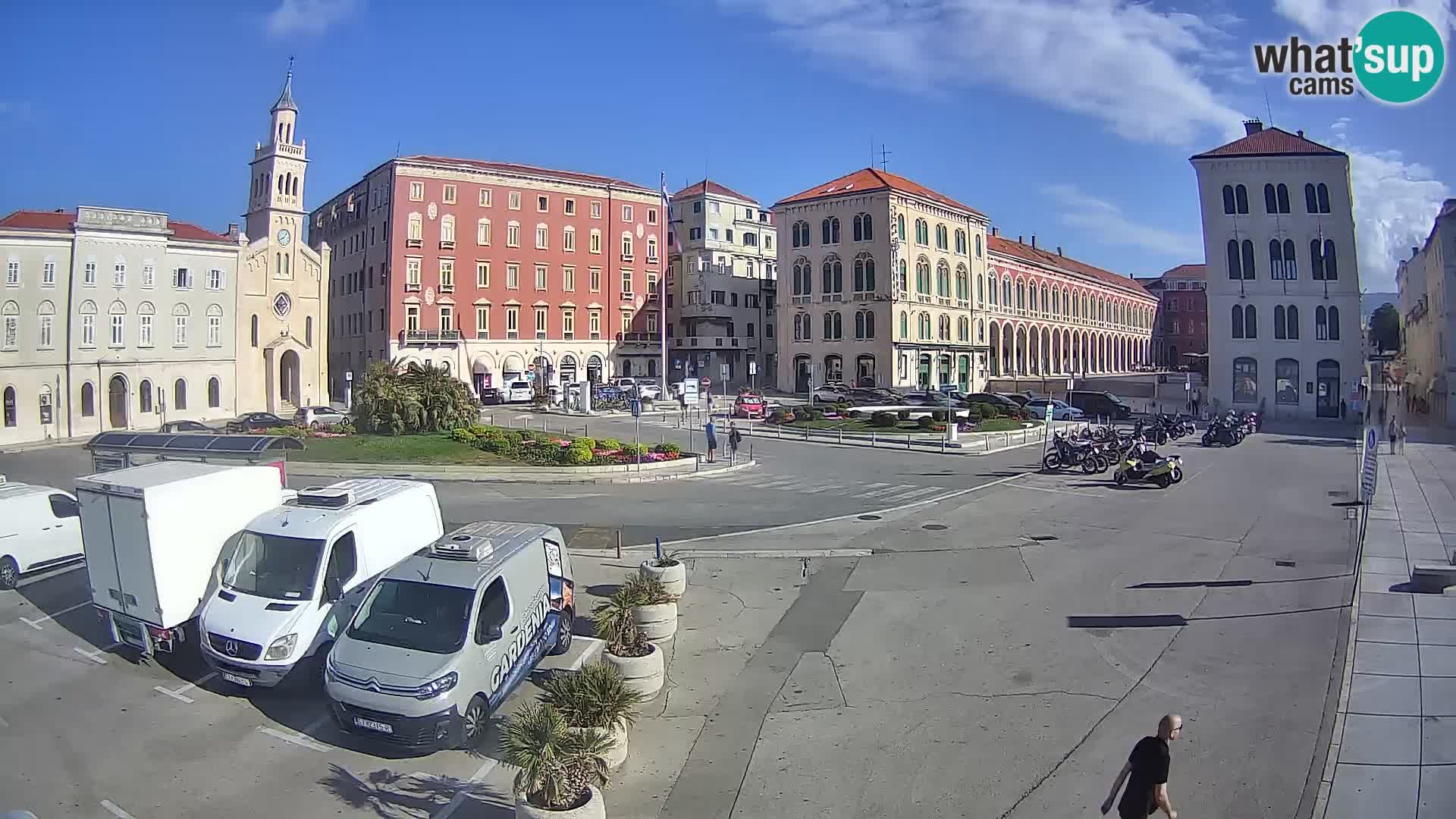 Webcam Split Riva – Prokurative | Trg Republike