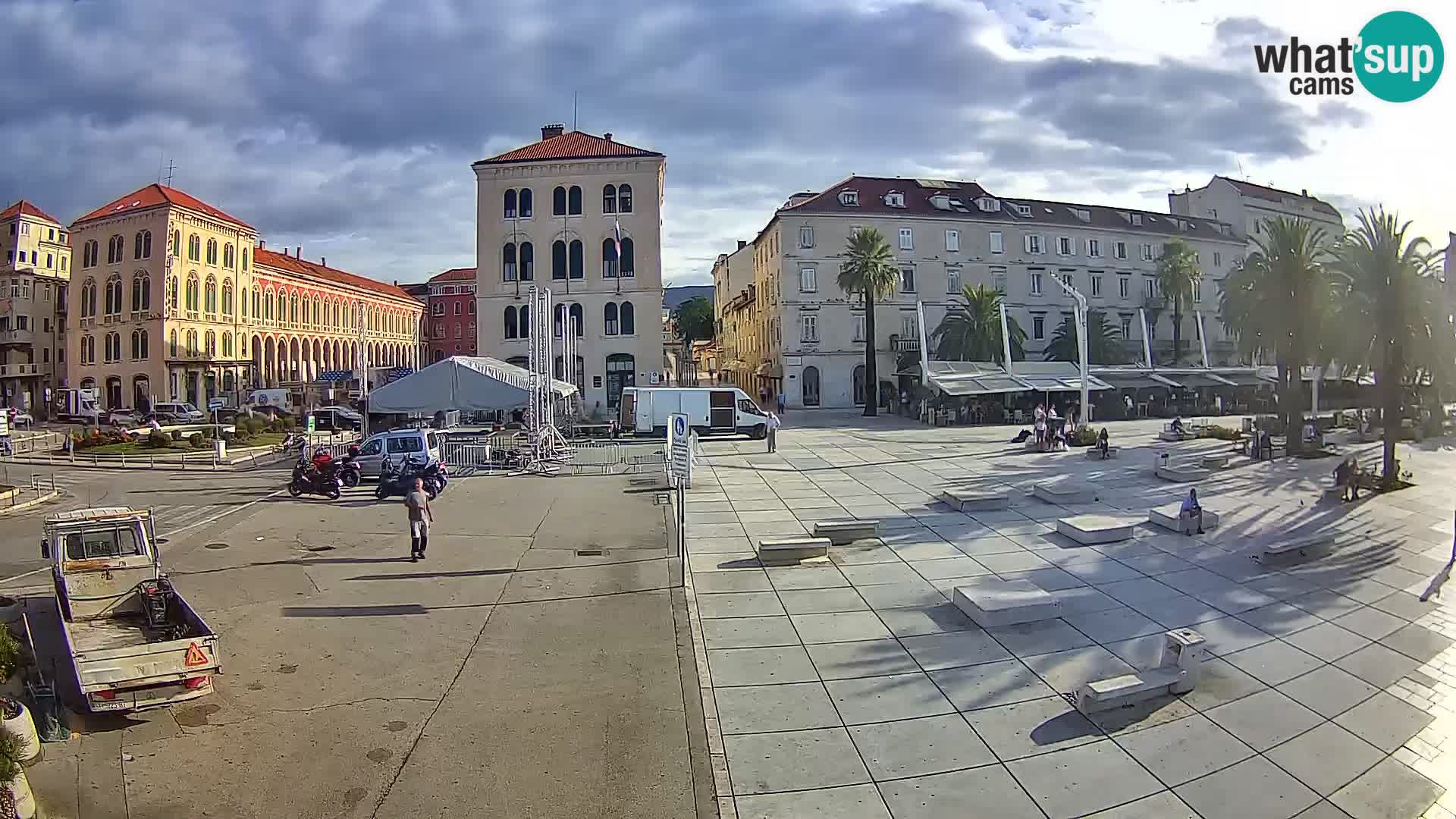 Webcam Spalato Riva – Prokurative | Piazza della Republika