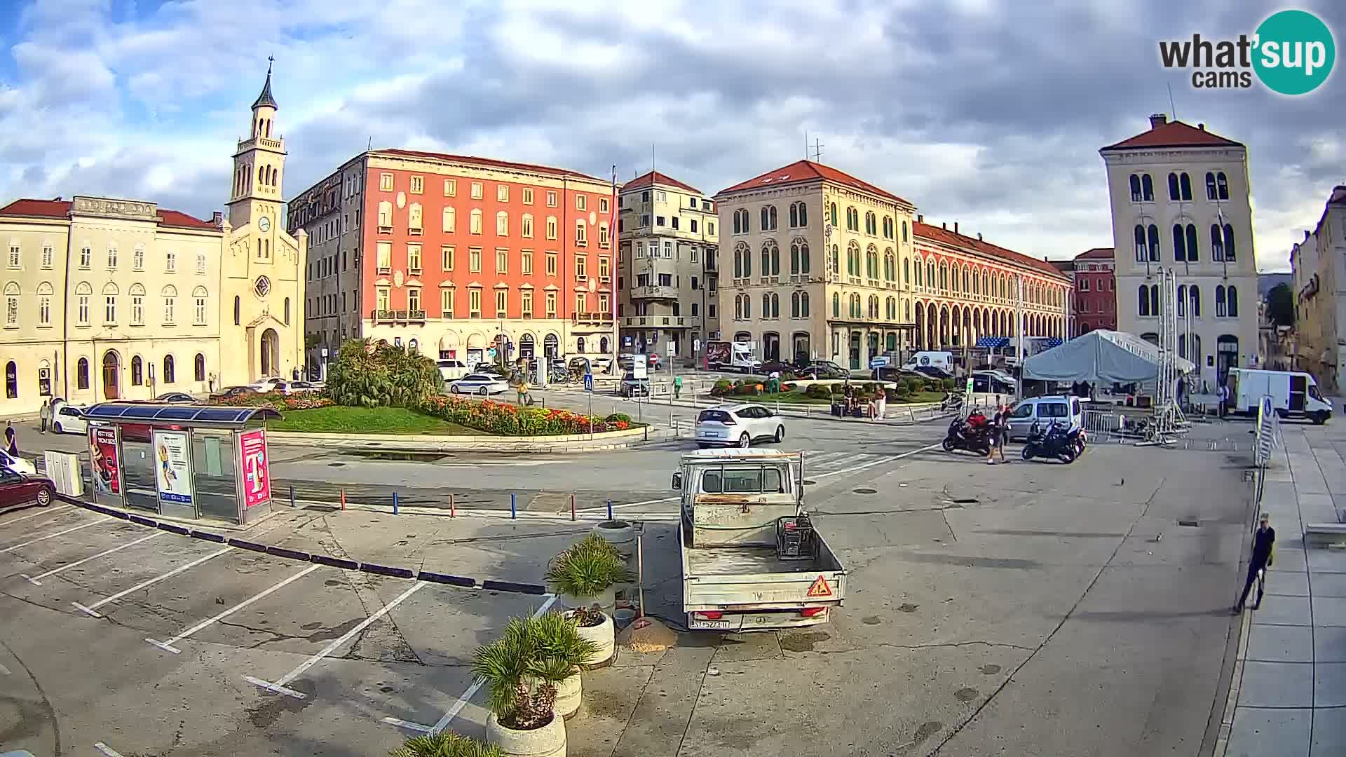 Webcam Split Riva – Prokurative | Plaza de la República