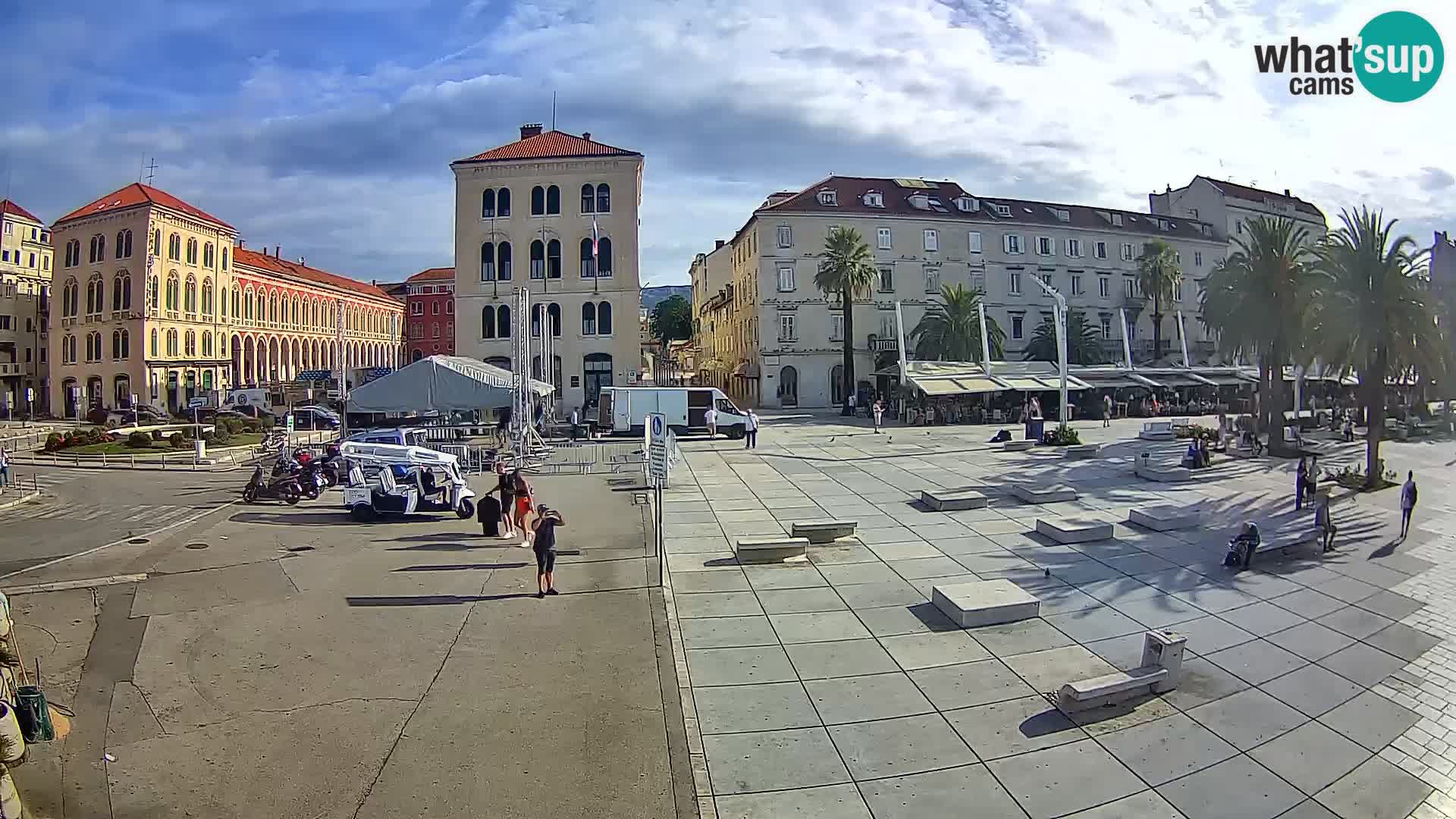 Webcam Spalato Riva – Prokurative | Piazza della Republika