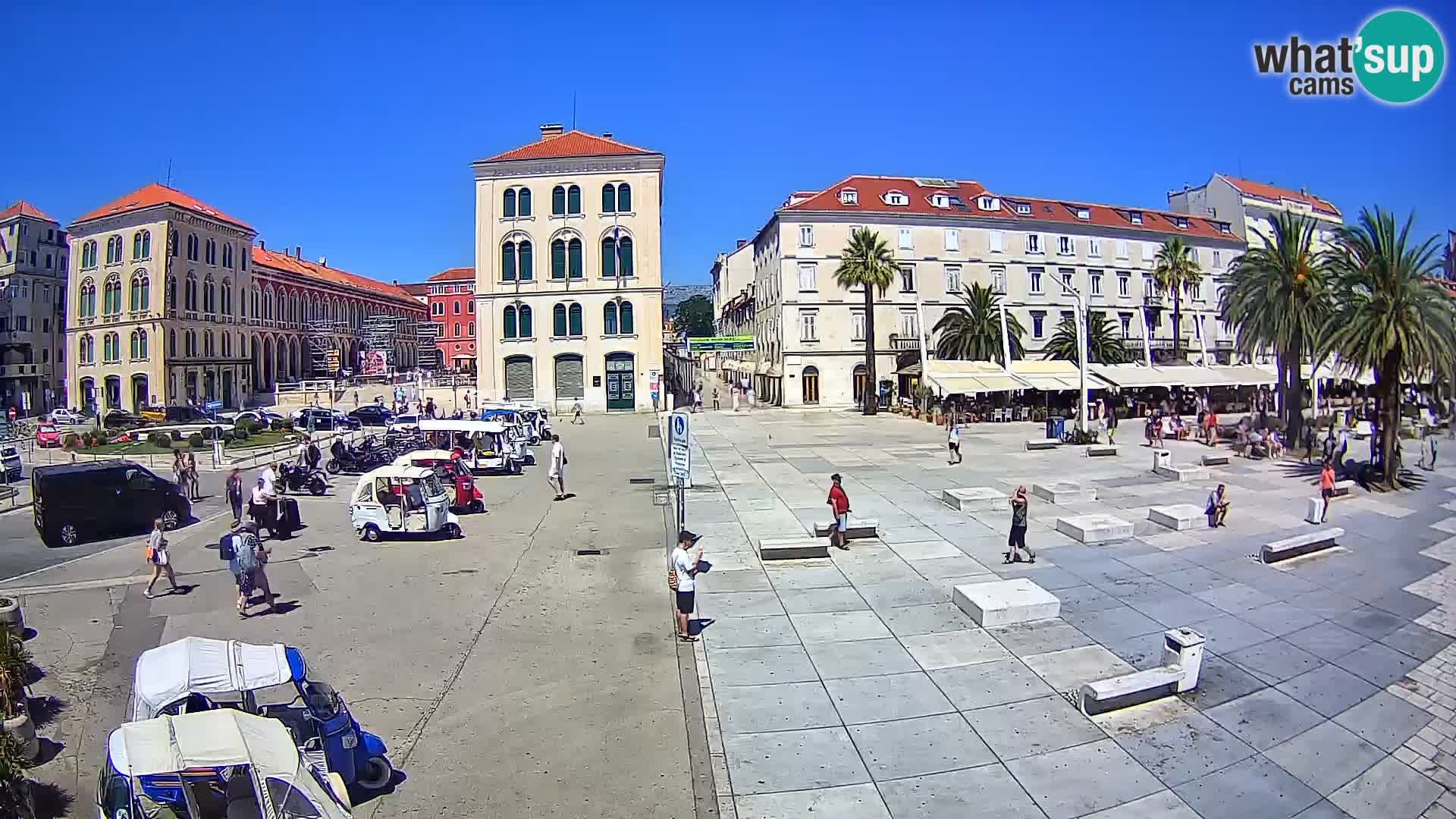 Webcam Spalato Riva – Prokurative | Piazza della Republika