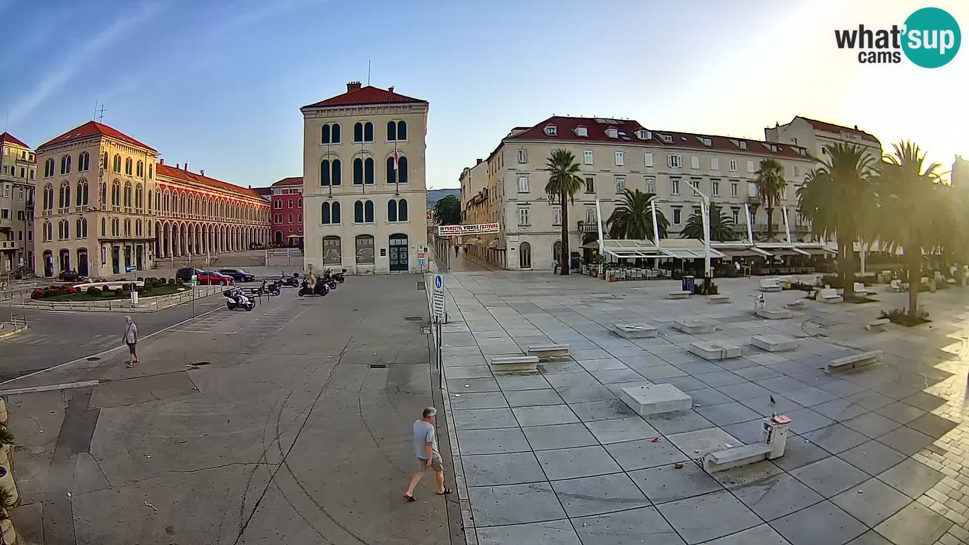 Webcam Split Riva – Prokurative | Plaza de la República