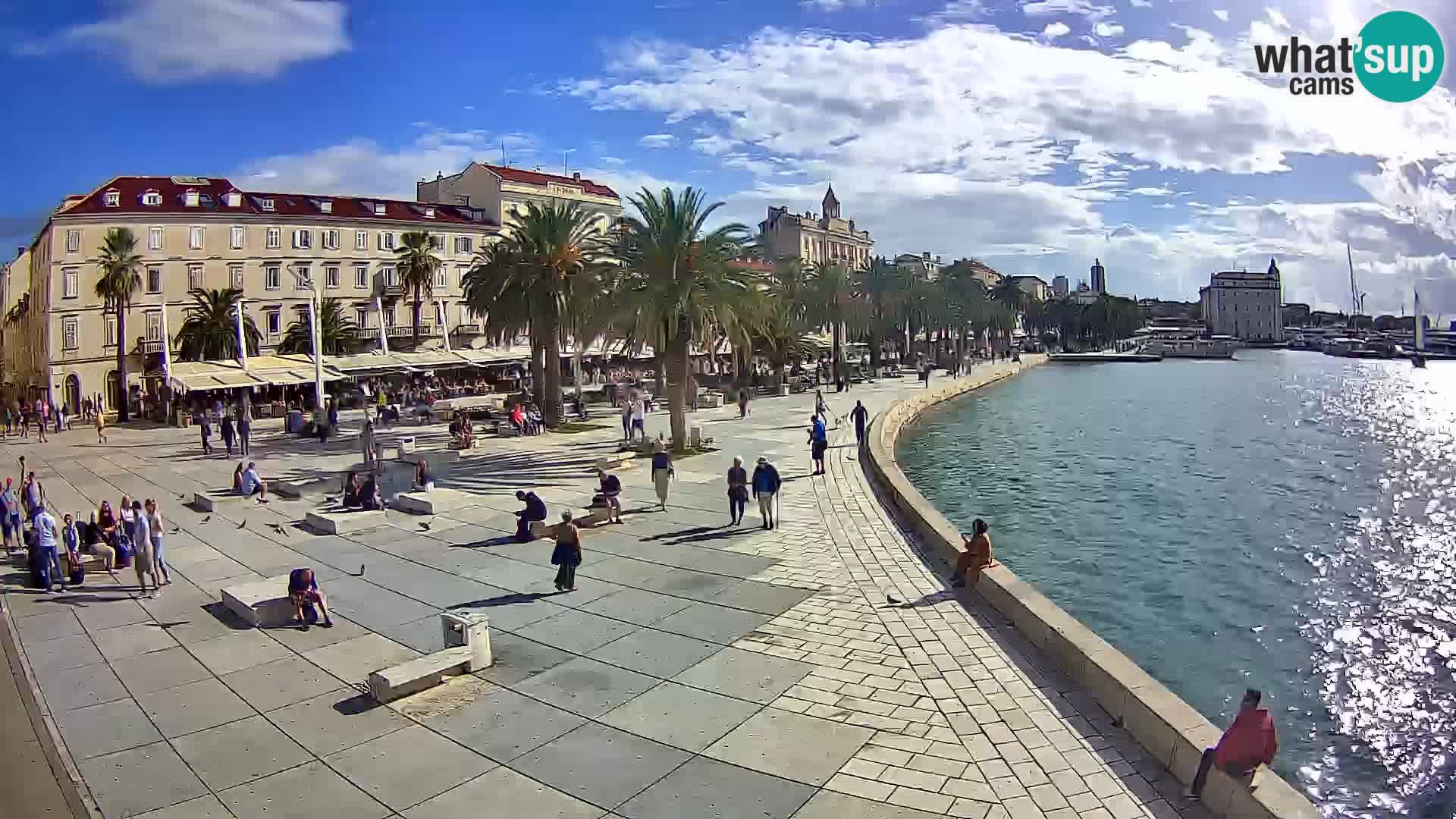 Webcam Spalato Riva – Prokurative | Piazza della Republika