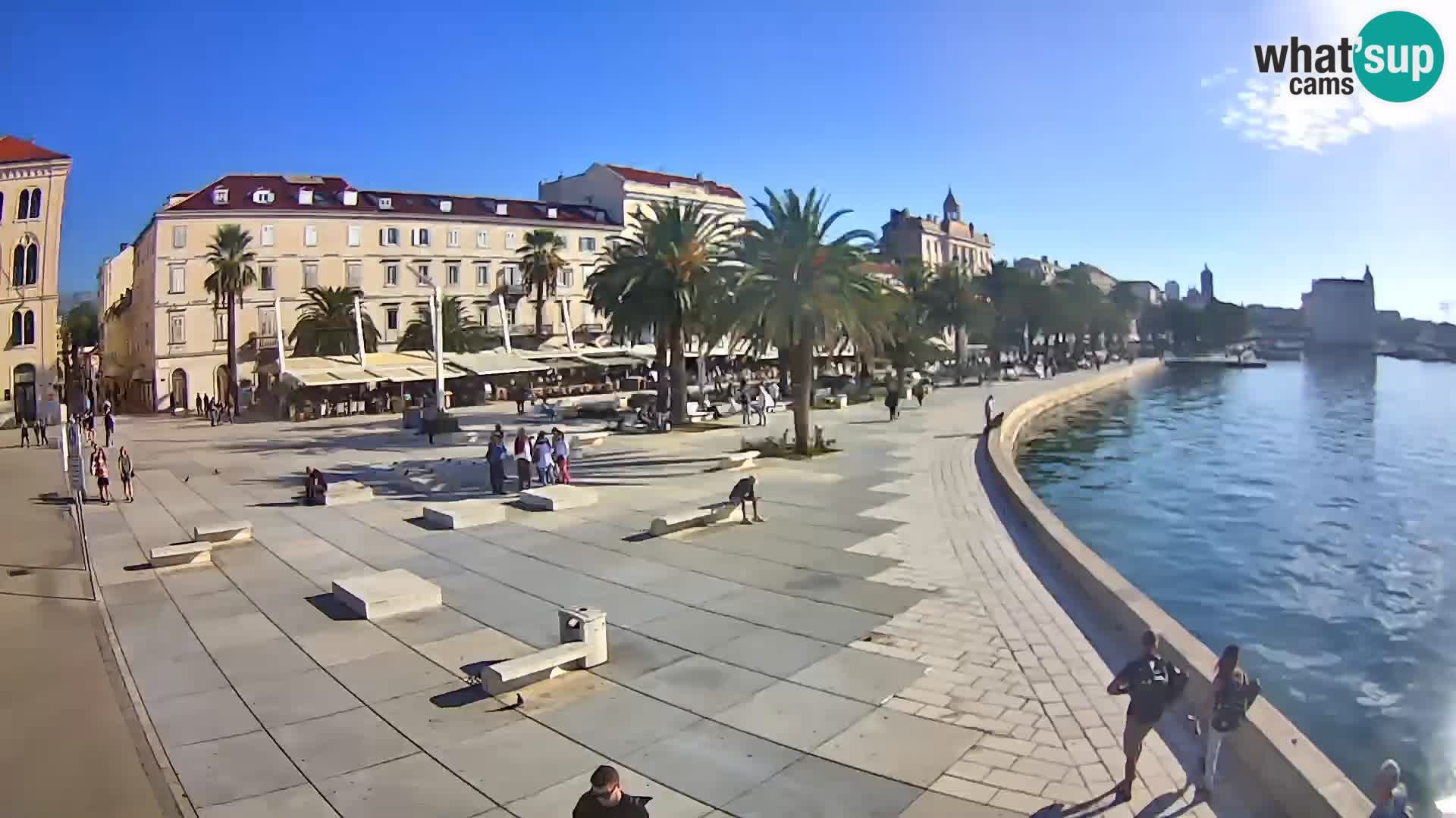 Split kamera Riva – Prokurative | Trg Republike