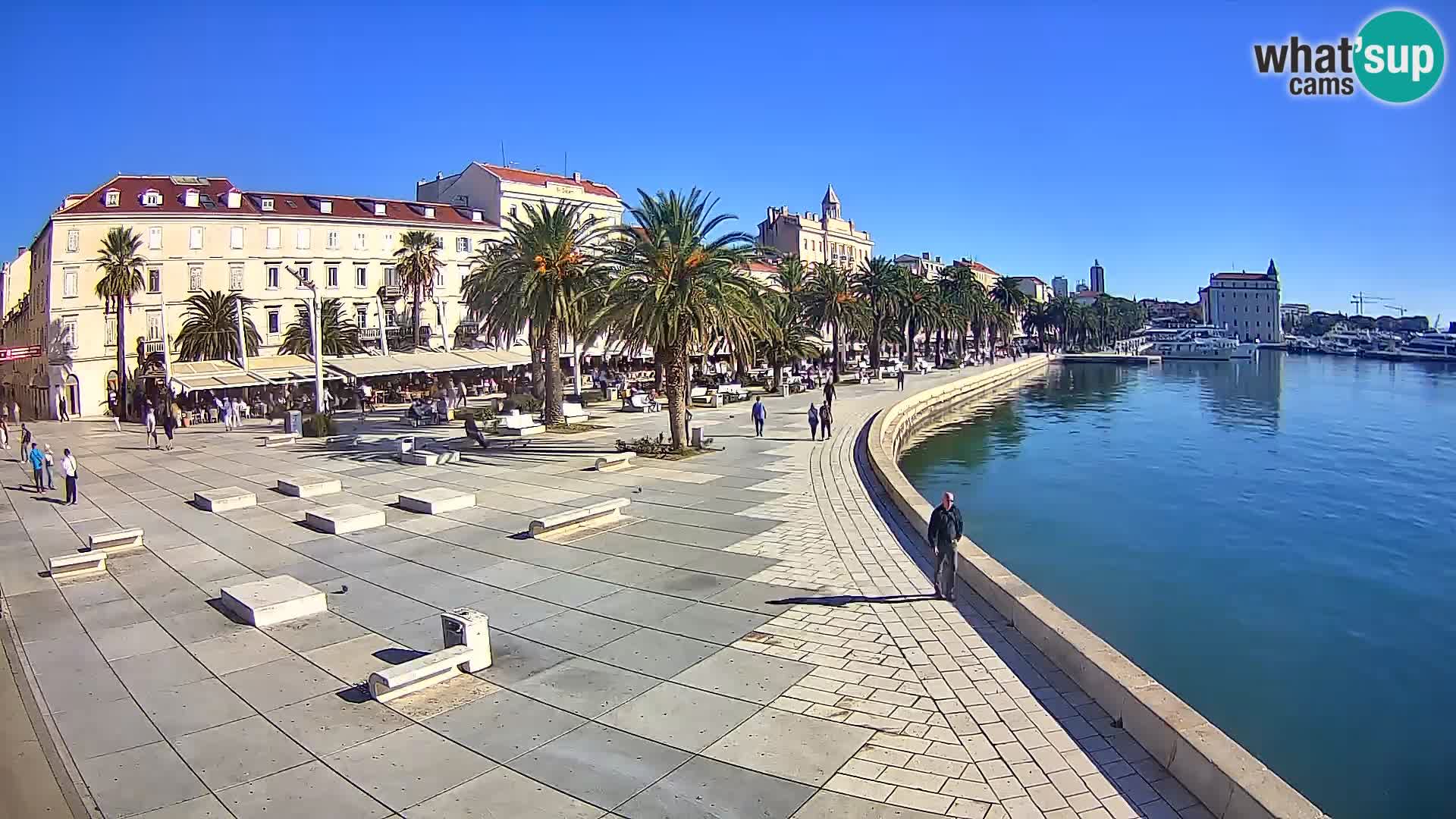 Split kamera Riva – Prokurative | Trg Republike