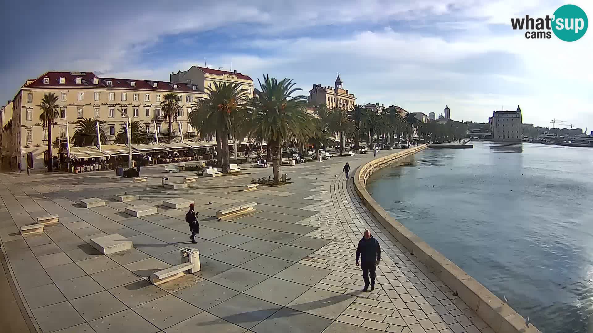 Webcam Spalato Riva – Prokurative | Piazza della Republika