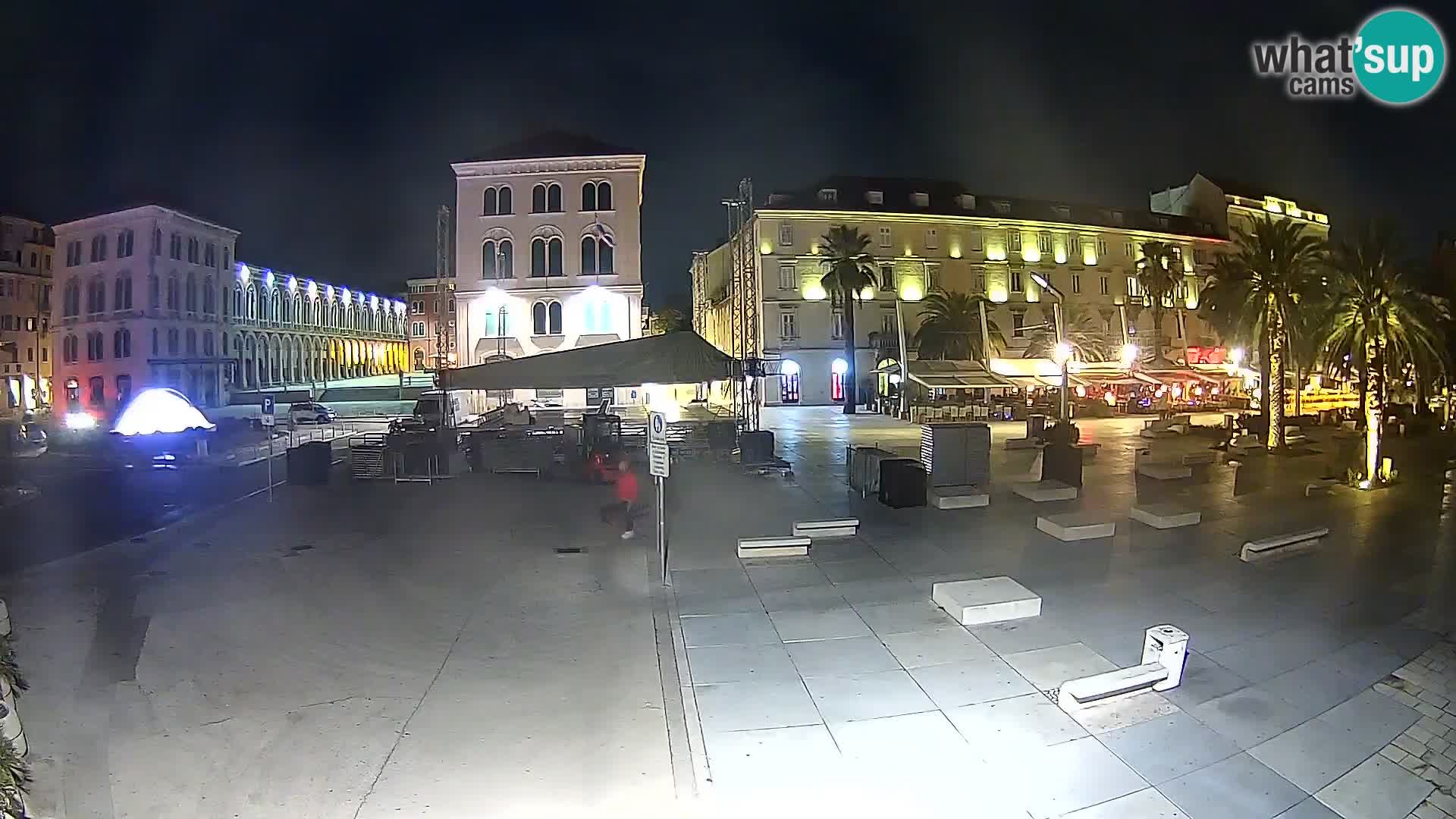 Webcam Split Riva – Prokurative | Trg Republike