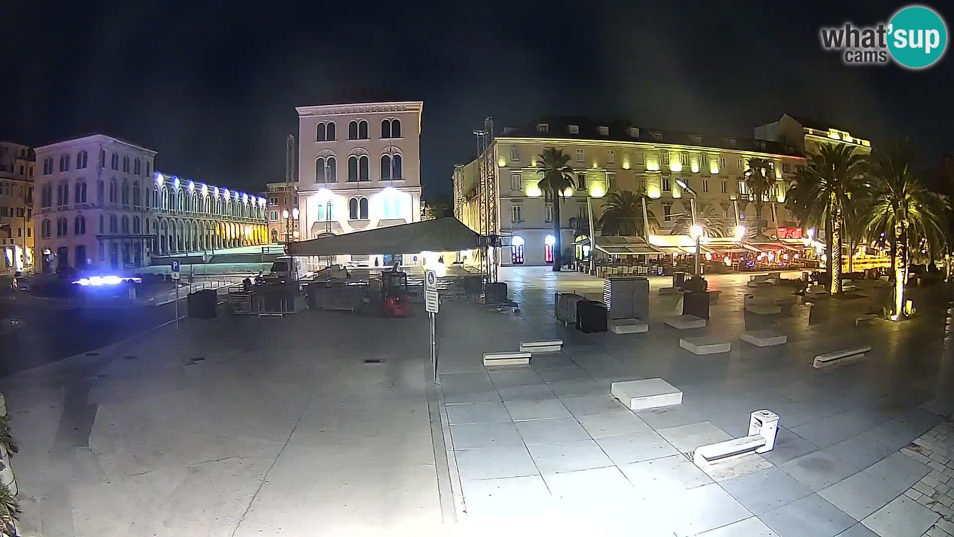 Webcam Spalato Riva – Prokurative | Piazza della Republika