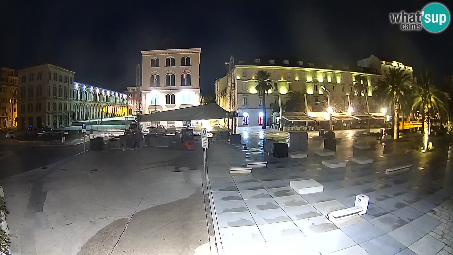 Webcam Spalato Riva – Prokurative | Piazza della Republika