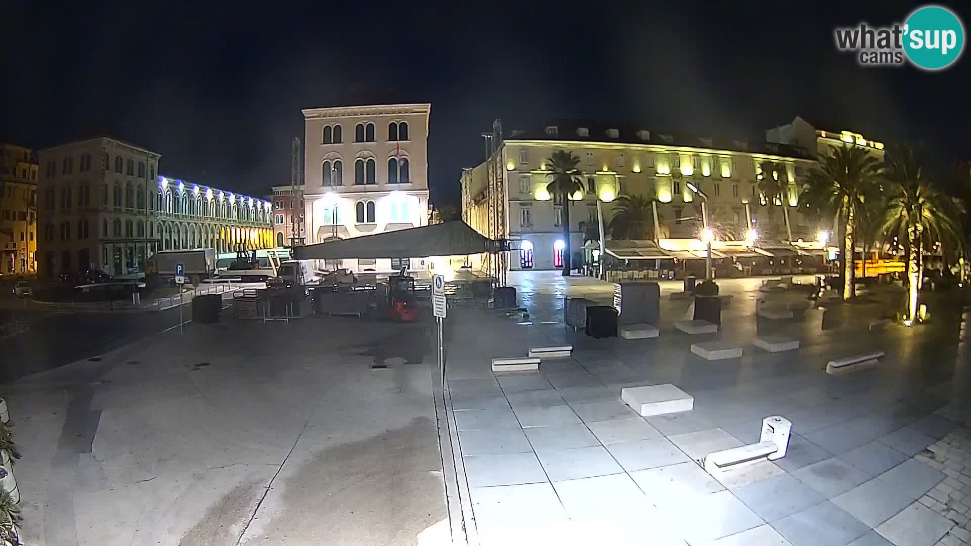 Webcam Spalato Riva – Prokurative | Piazza della Republika