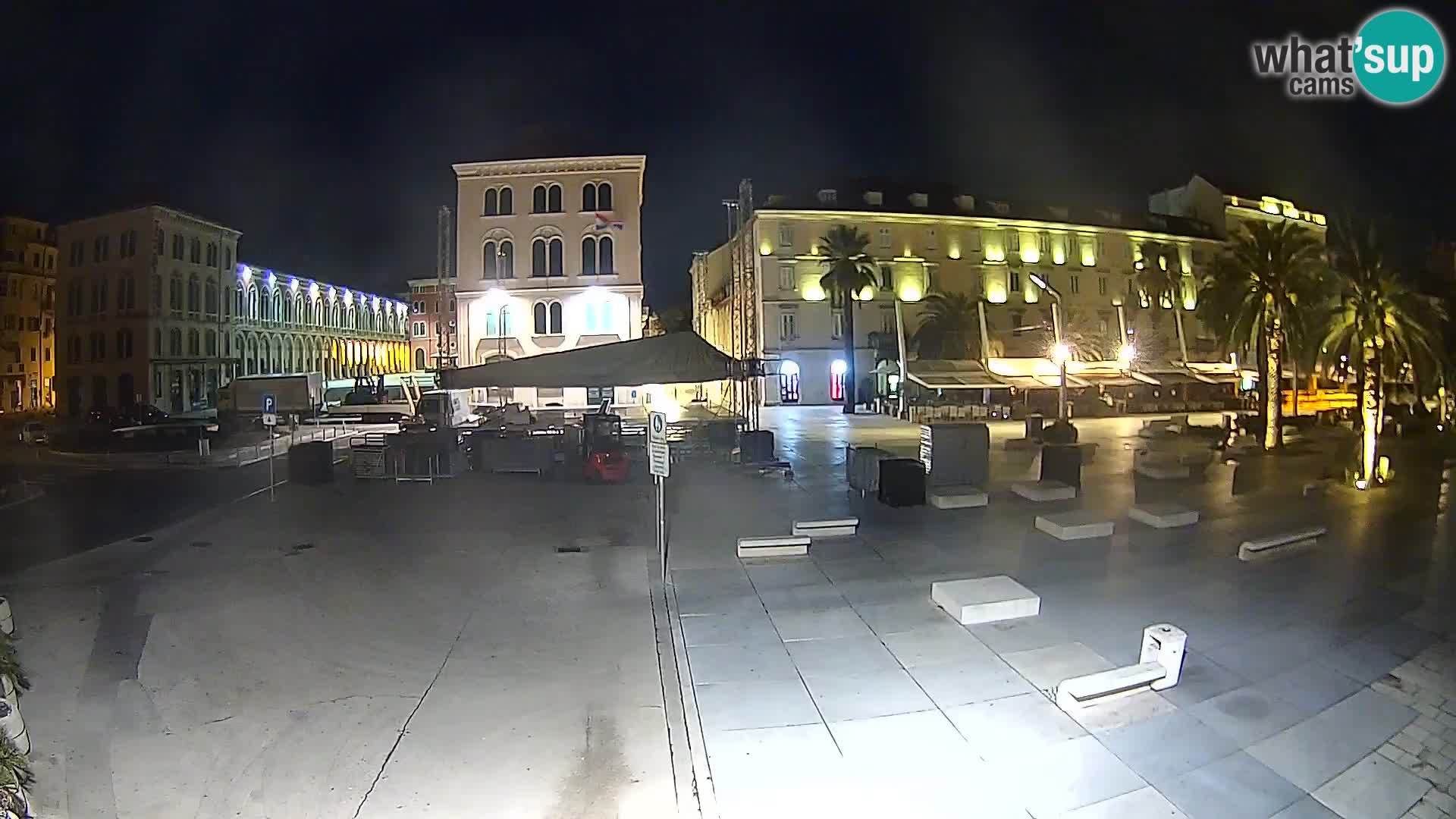 Webcam Spalato Riva – Prokurative | Piazza della Republika