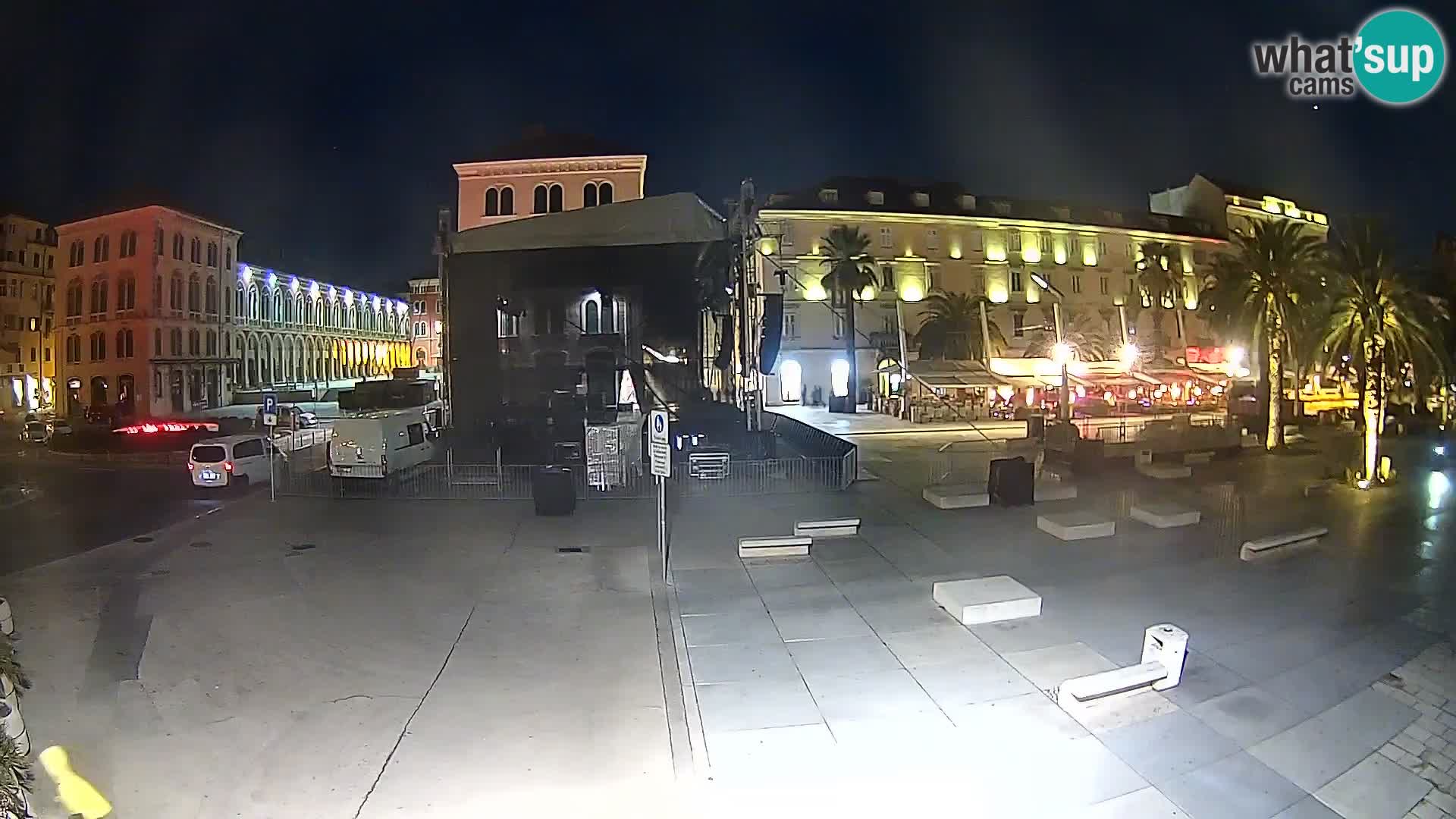 Webcam Spalato Riva – Prokurative | Piazza della Republika