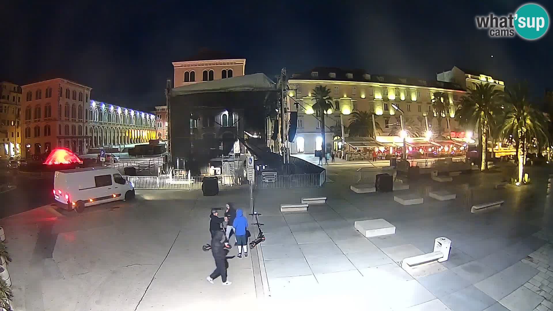 Webcam Split Riva – Prokurative | Plaza de la República