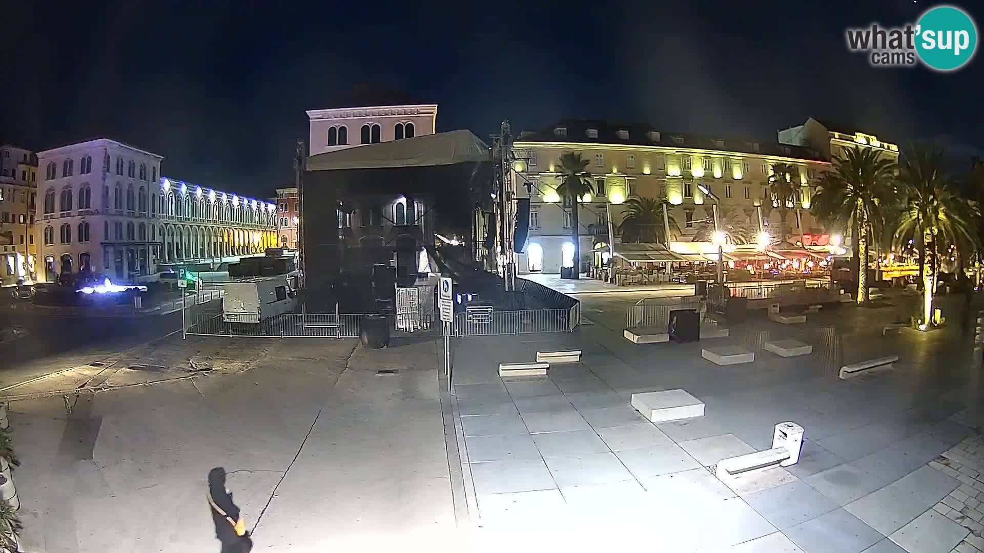 Webcam Split Riva – Prokurative | Plaza de la República