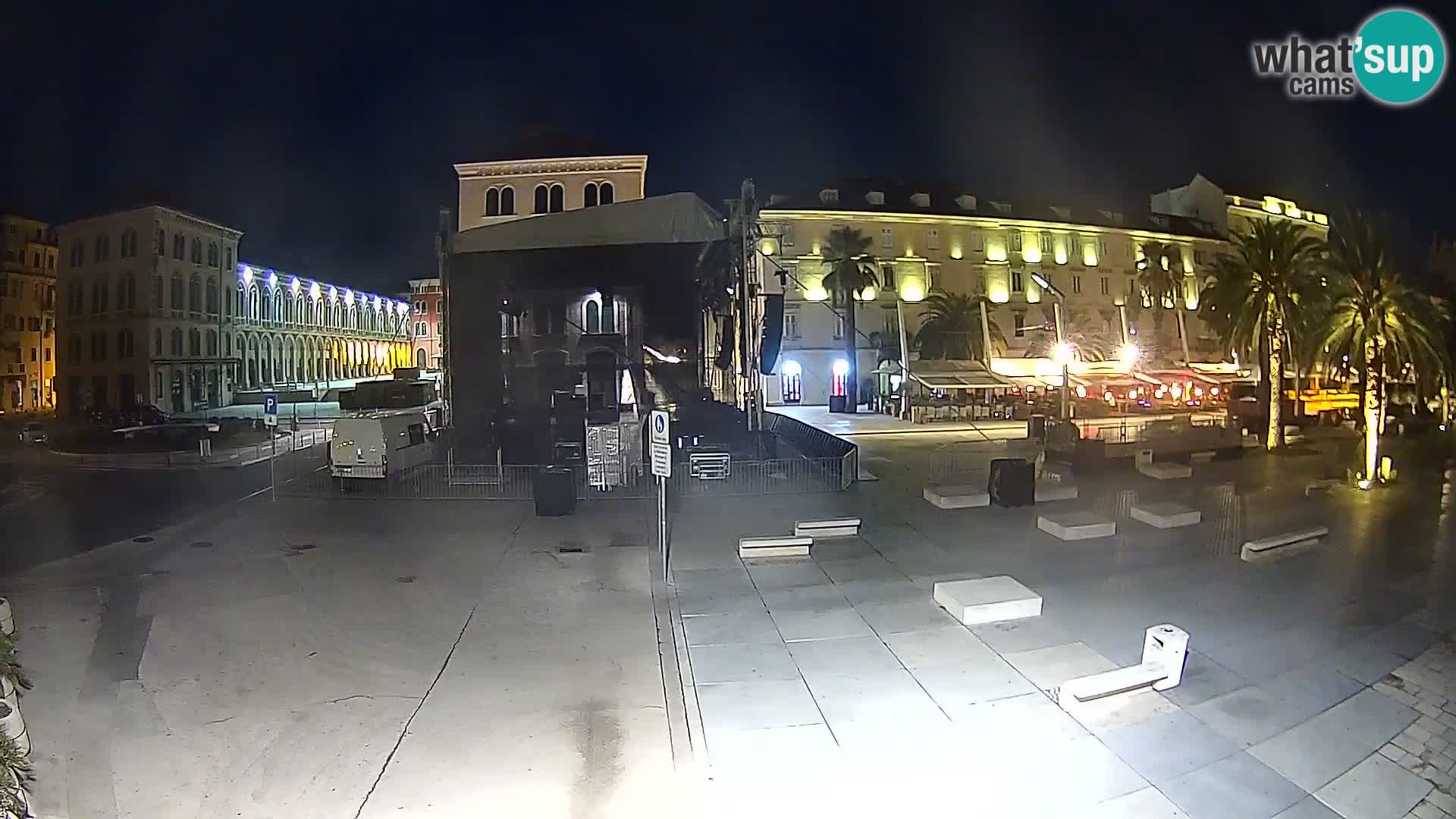 Webcam Spalato Riva – Prokurative | Piazza della Republika