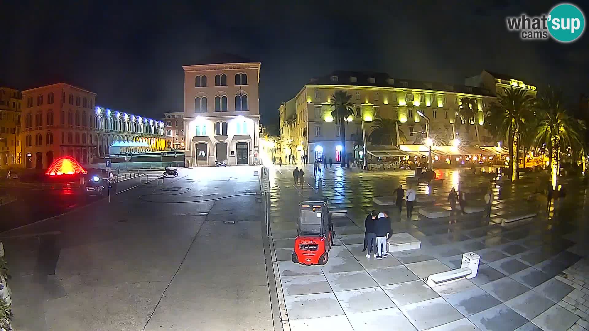 Webcam Split Riva – Prokurative | Trg Republike