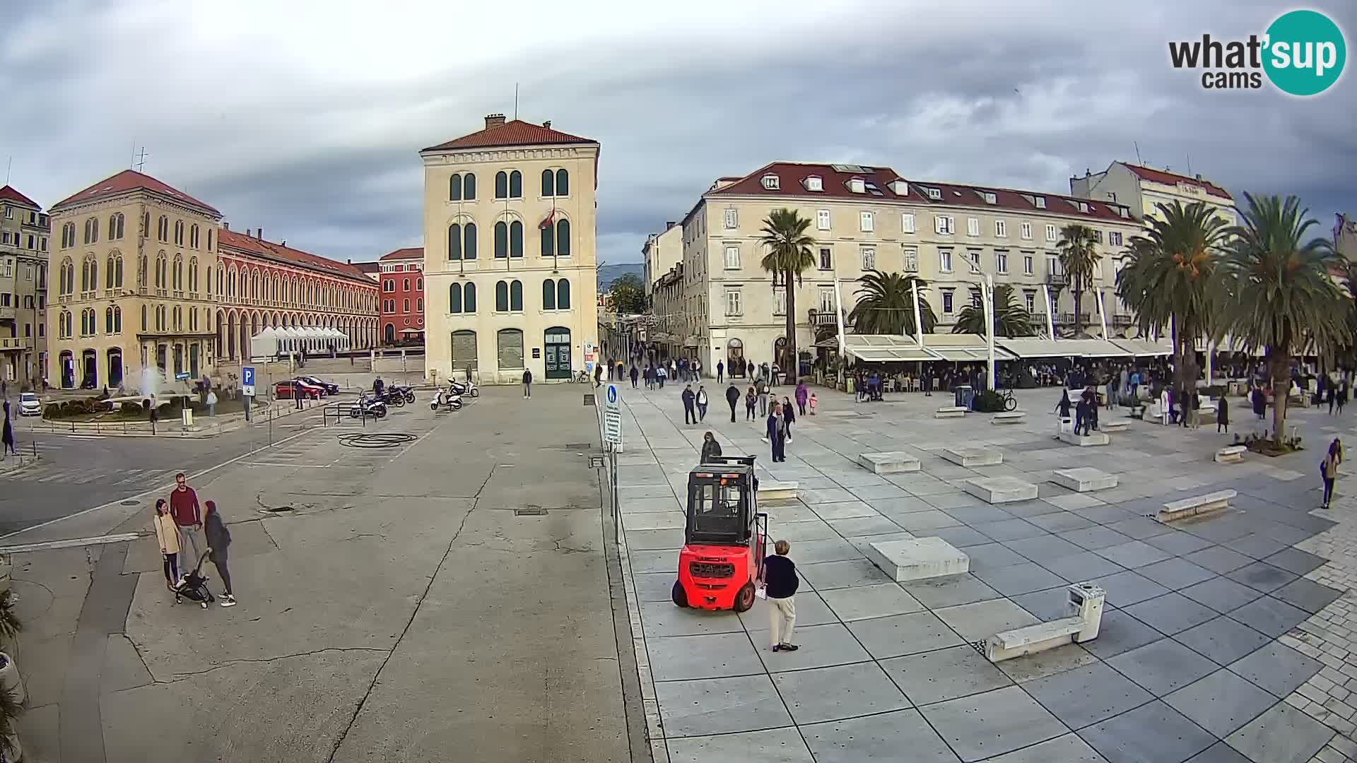 Webcam Spalato Riva – Prokurative | Piazza della Republika