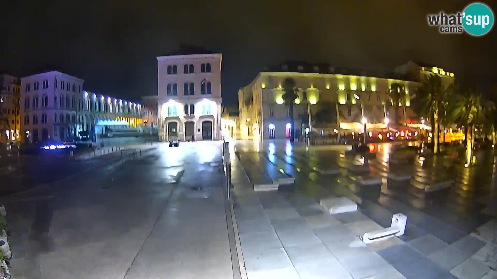 Webcam Spalato Riva – Prokurative | Piazza della Republika