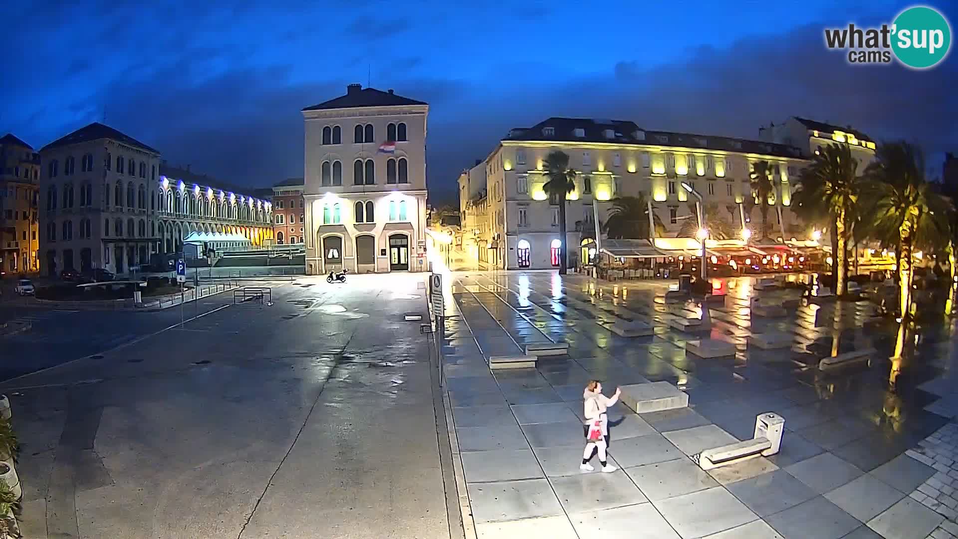 Webcam Spalato Riva – Prokurative | Piazza della Republika