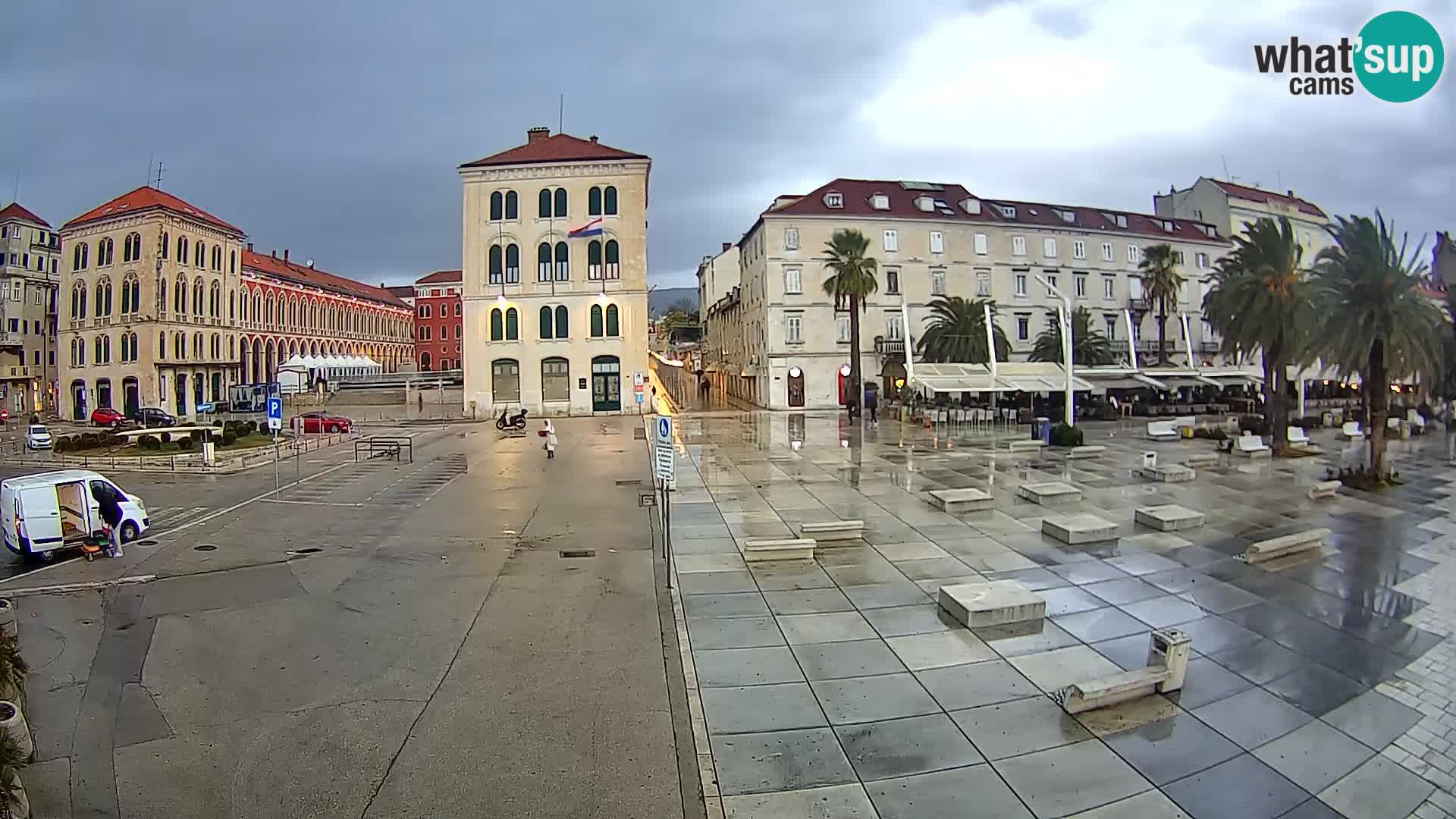 Webcam Split Riva – Prokurative | Plaza de la República