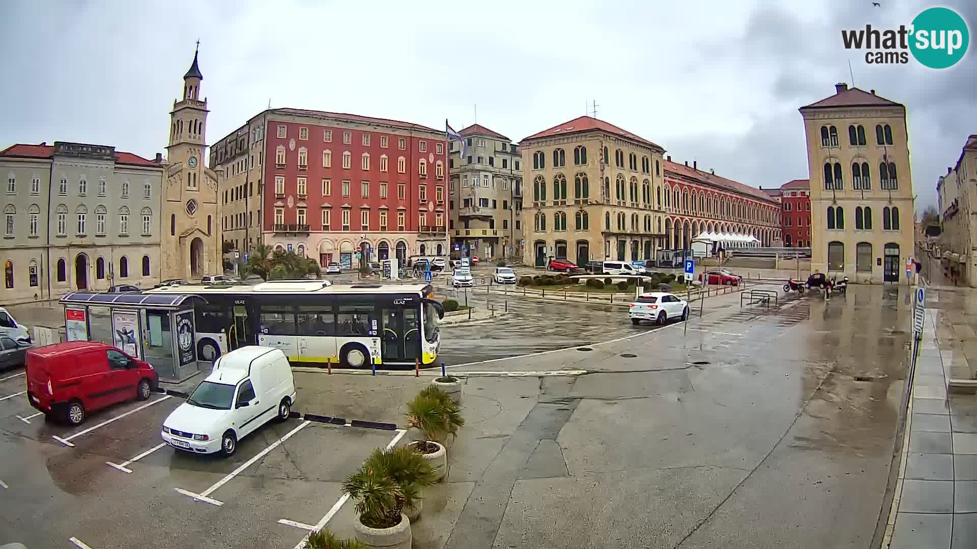 Webcam Spalato Riva – Prokurative | Piazza della Republika