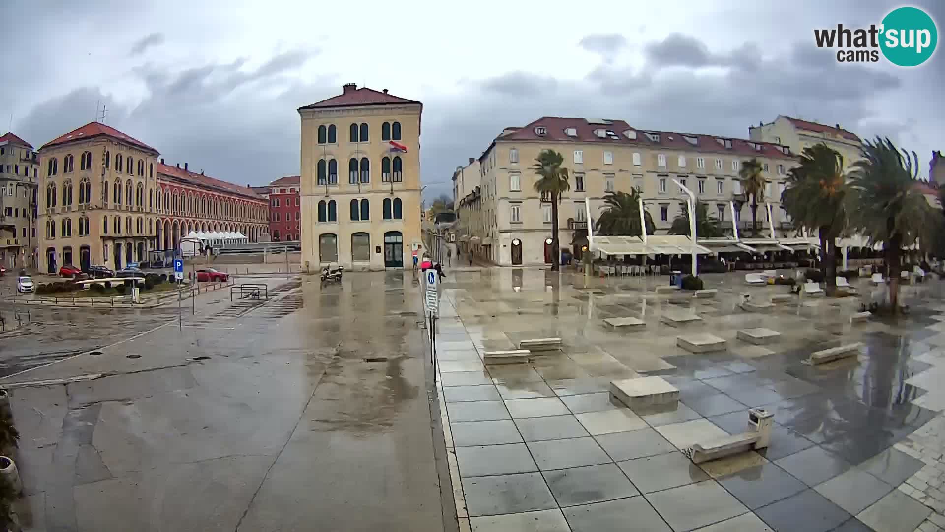 Webcam Spalato Riva – Prokurative | Piazza della Republika