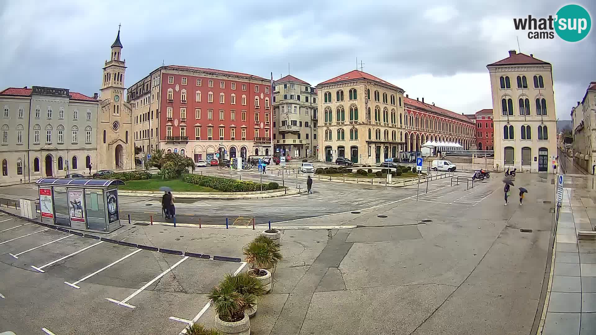 Webcam Spalato Riva – Prokurative | Piazza della Republika