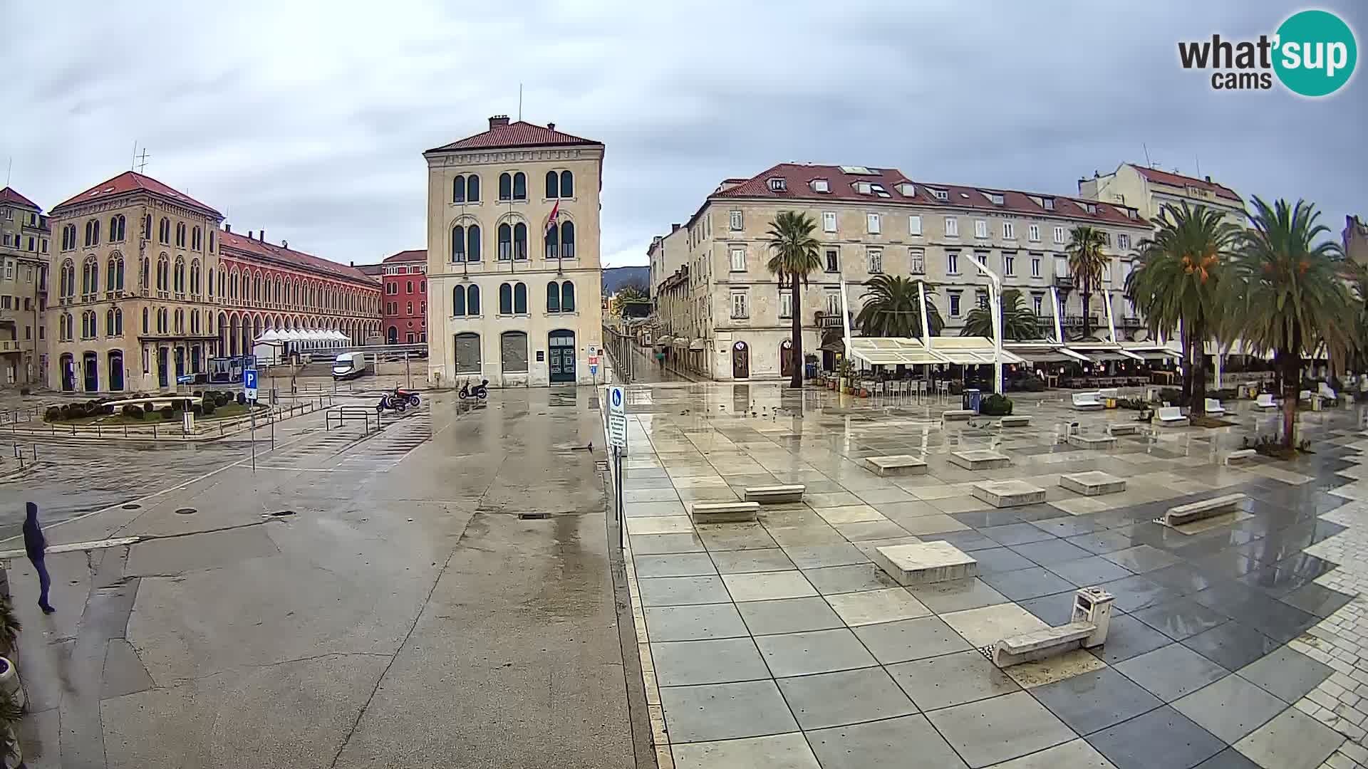 Webcam Spalato Riva – Prokurative | Piazza della Republika