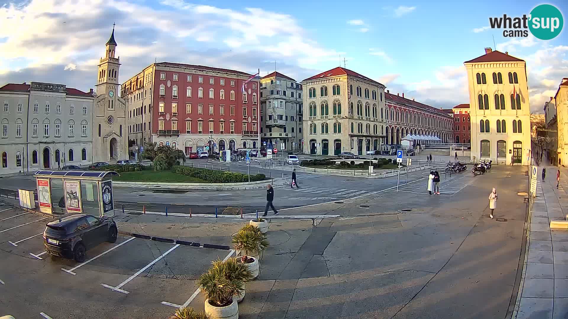 Webcam Spalato Riva – Prokurative | Piazza della Republika