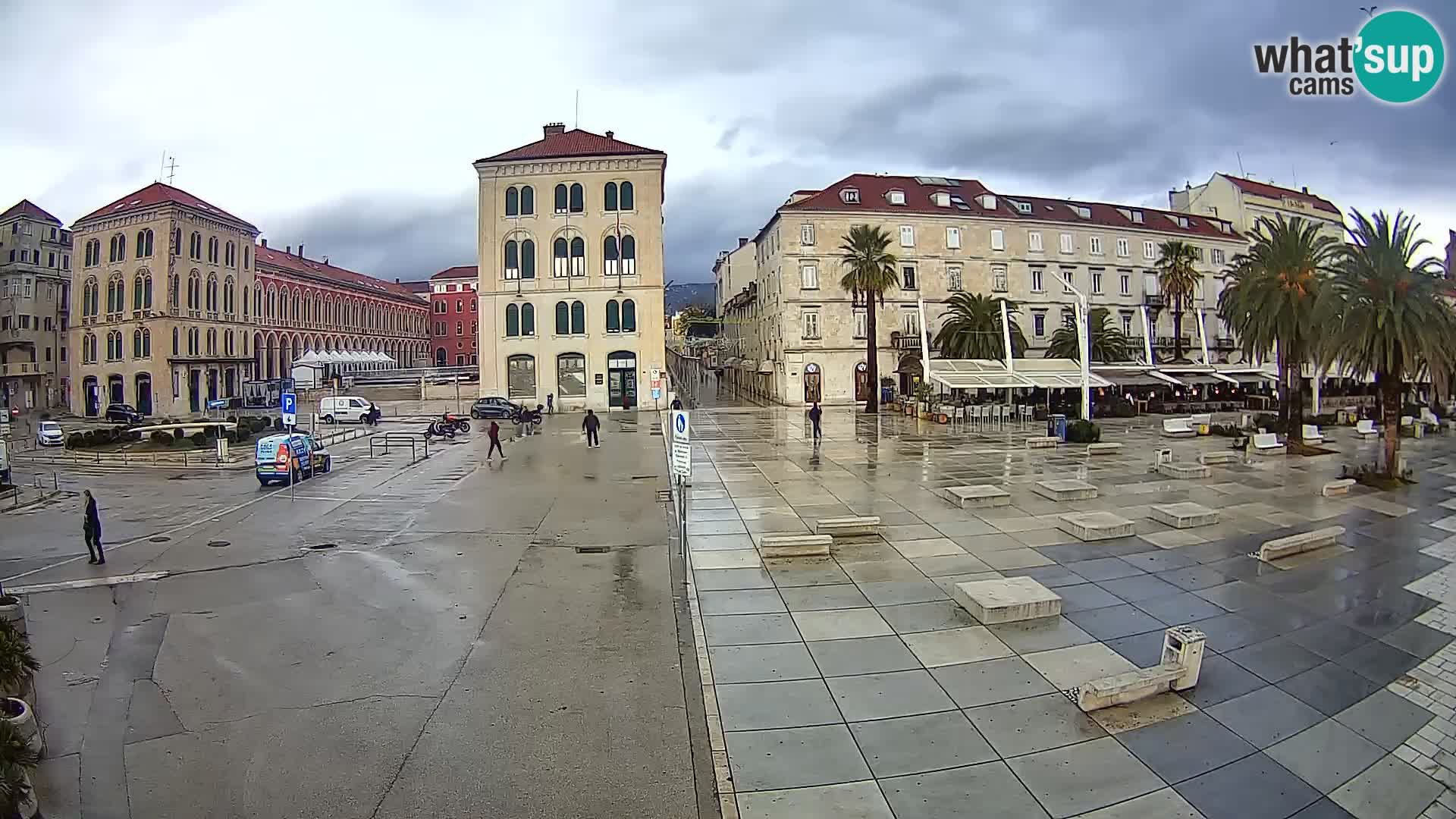 Webcam Spalato Riva – Prokurative | Piazza della Republika