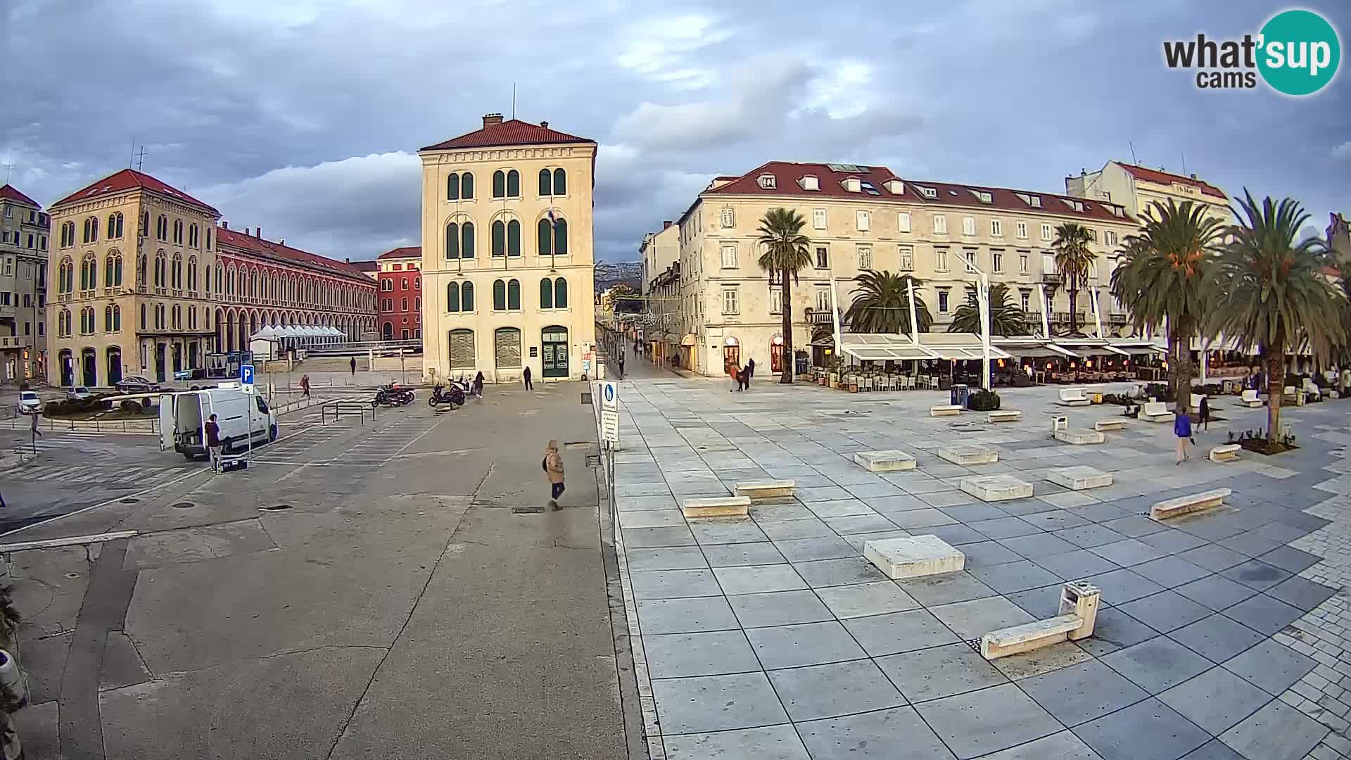 Webcam Spalato Riva – Prokurative | Piazza della Republika