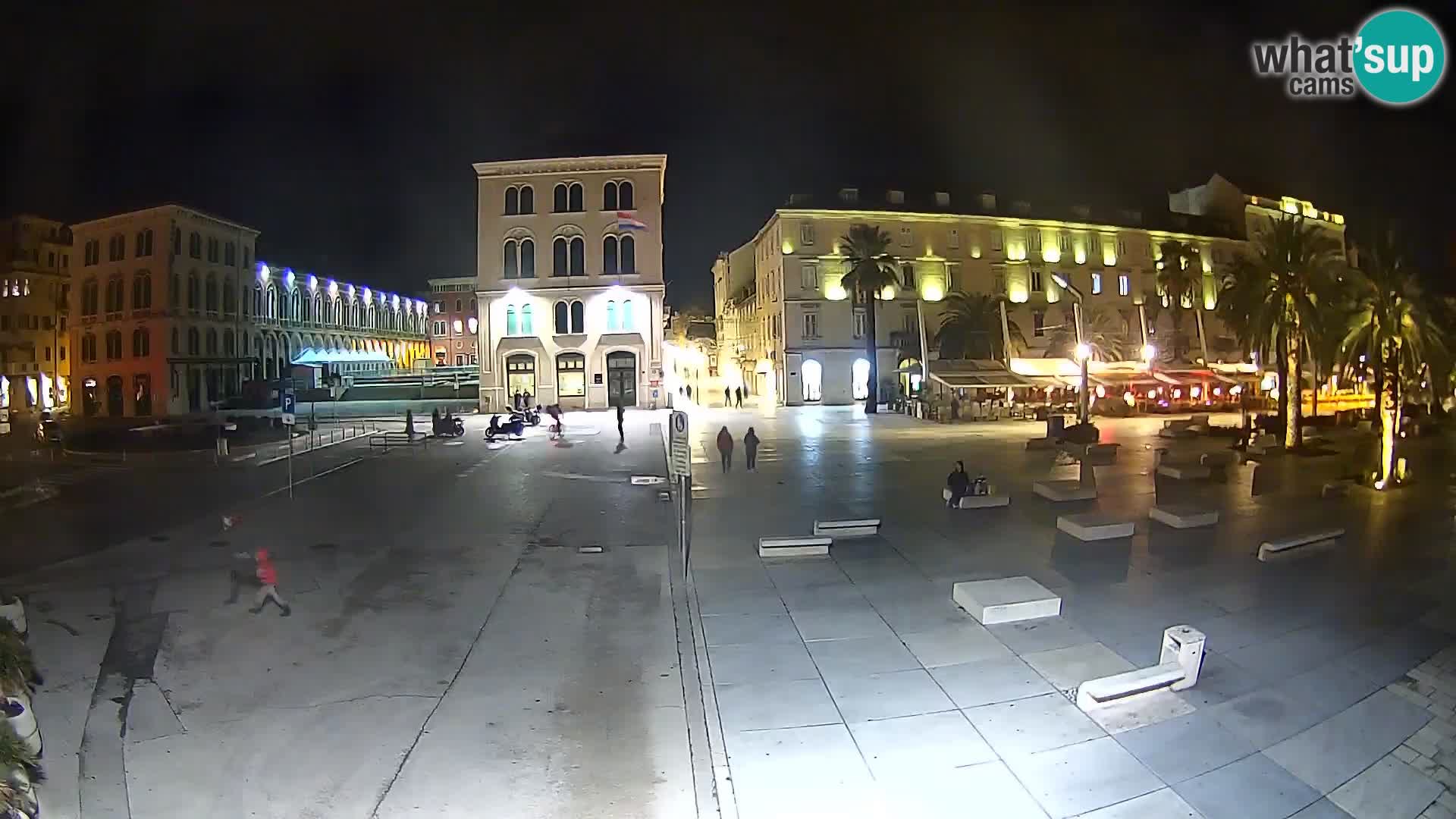 Webcam Spalato Riva – Prokurative | Piazza della Republika