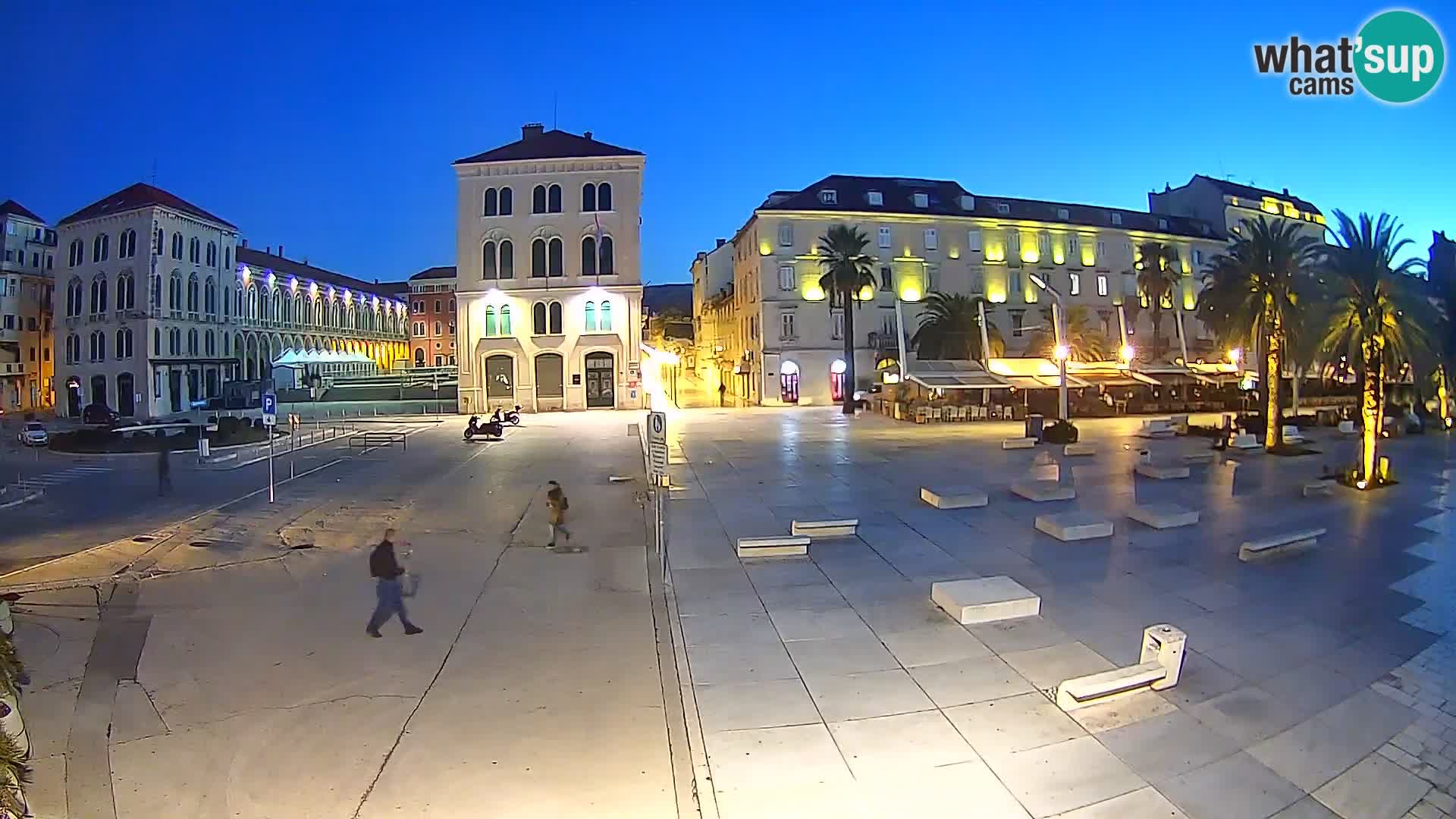 Webcam Spalato Riva – Prokurative | Piazza della Republika