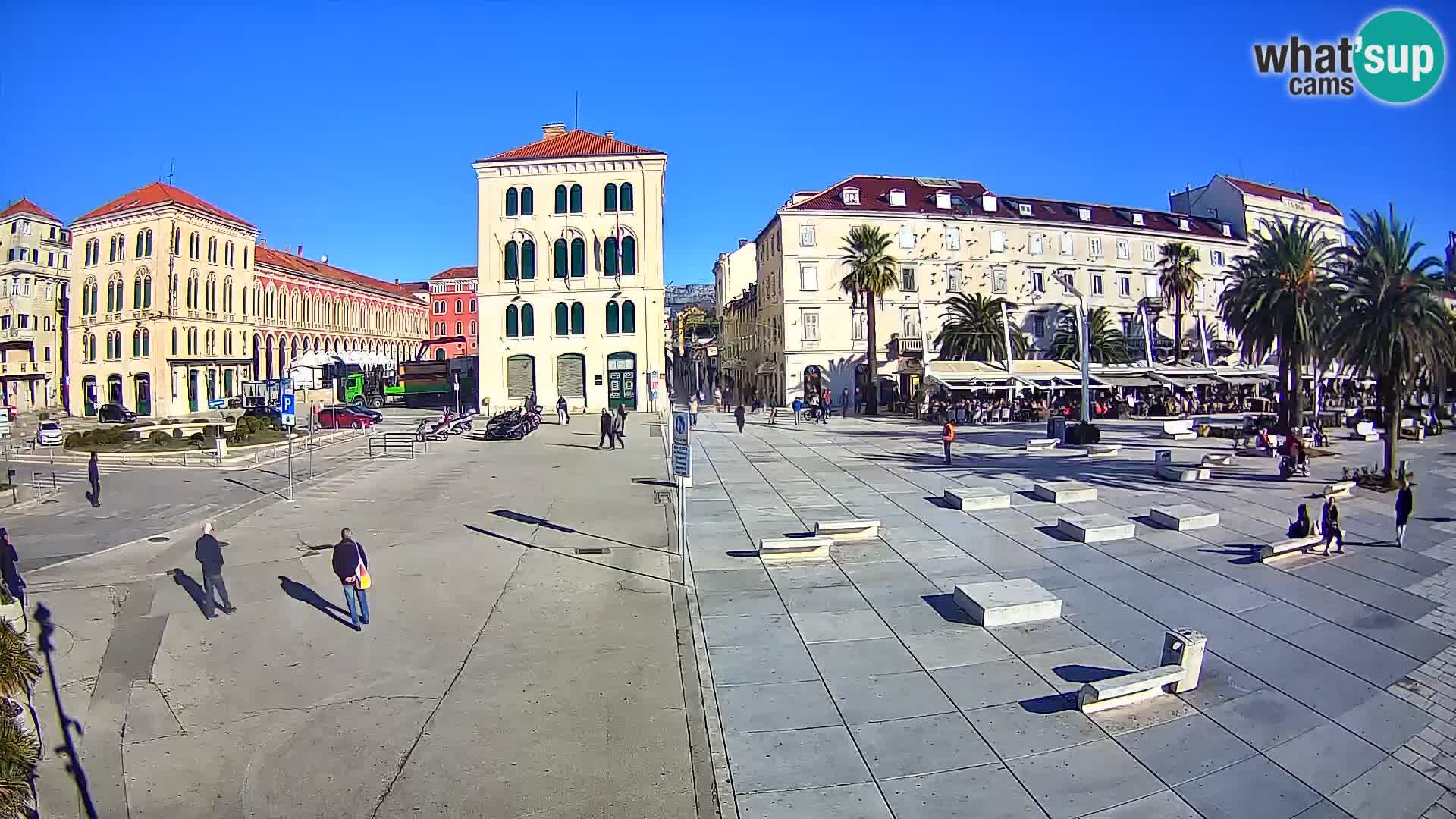 Webcam Split Riva – Prokurative | Plaza de la República