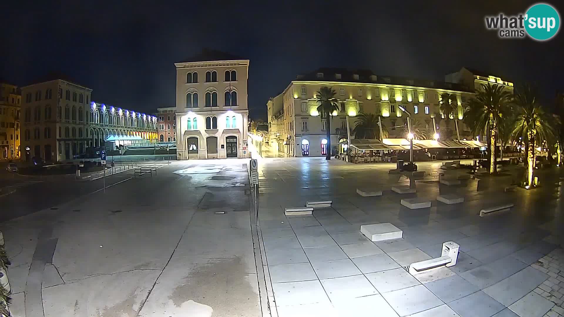 Webcam Spalato Riva – Prokurative | Piazza della Republika