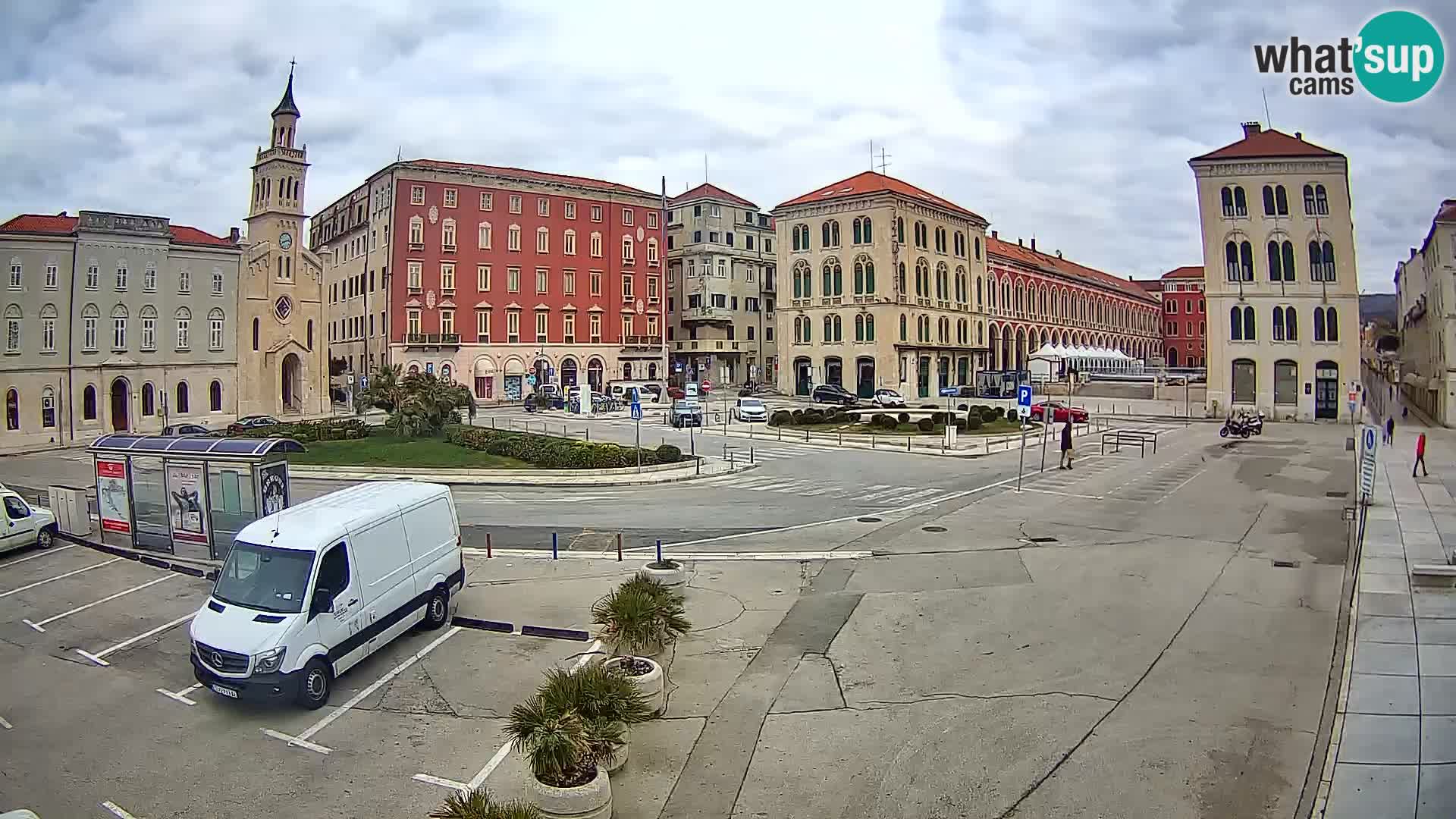 Webcam Split Riva – Prokurative | Trg Republike